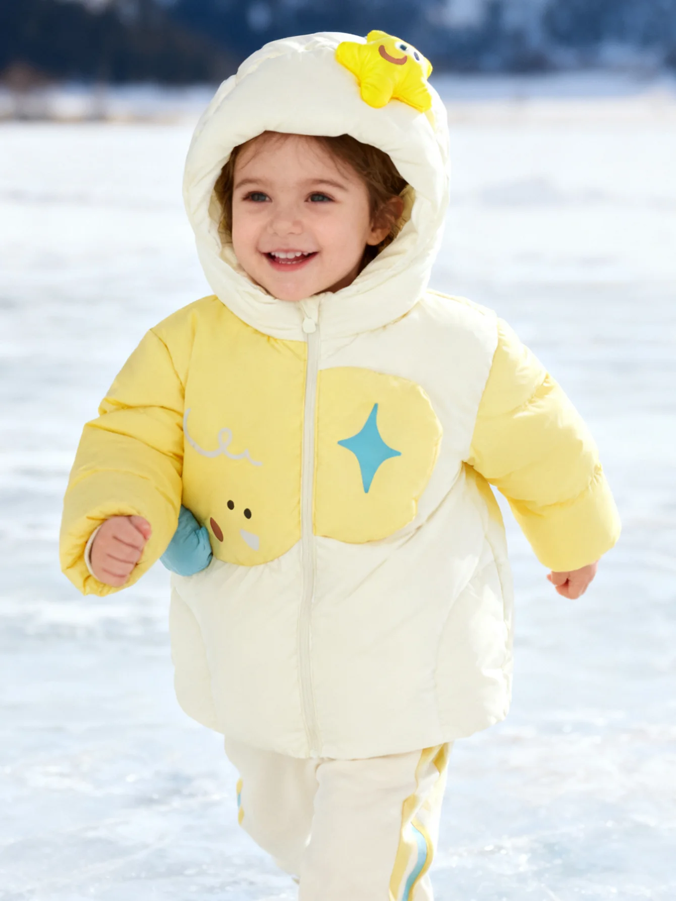 Adorable Animal-Themed Baby Toddler Down Jacket - 85% Feather Down, Warm for -5°C to 5°C, Cleanliness 700+ (Odor-Free) - Image 20