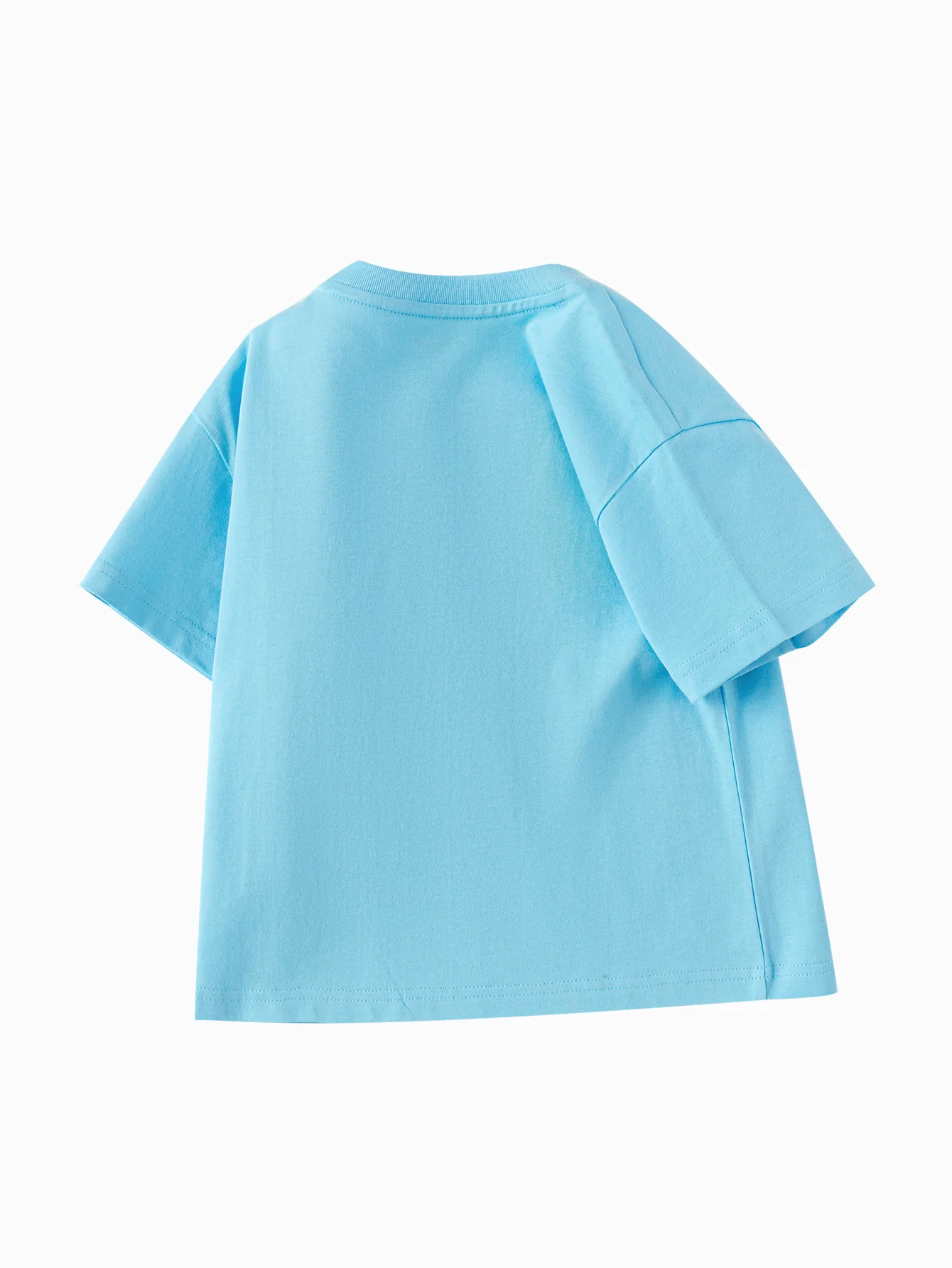 Baby Boy Round V-Neck Short-Sleeved T-Shirt - Image 37