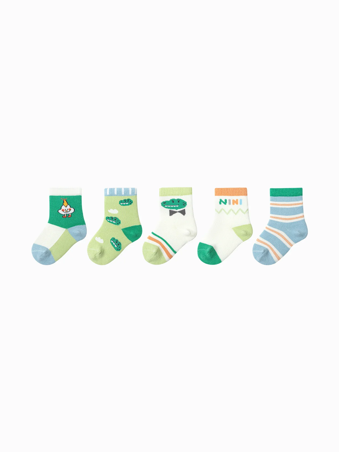 Balabala Baby Socks Year of Snake New Children Cotton Socks Boy And Girl Toddler Animal Year Red 5Pcs Pack - Image 19