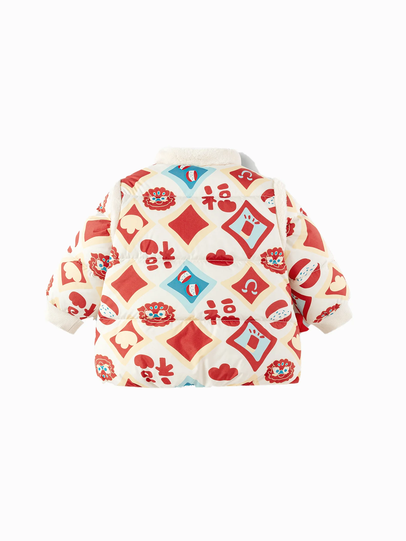 Balabala Children's Clothes Baby Down Jacket Baby Coat 2025 New Winter Clothes Neo- Chinese style New Year Greeting Outfit - Image 5