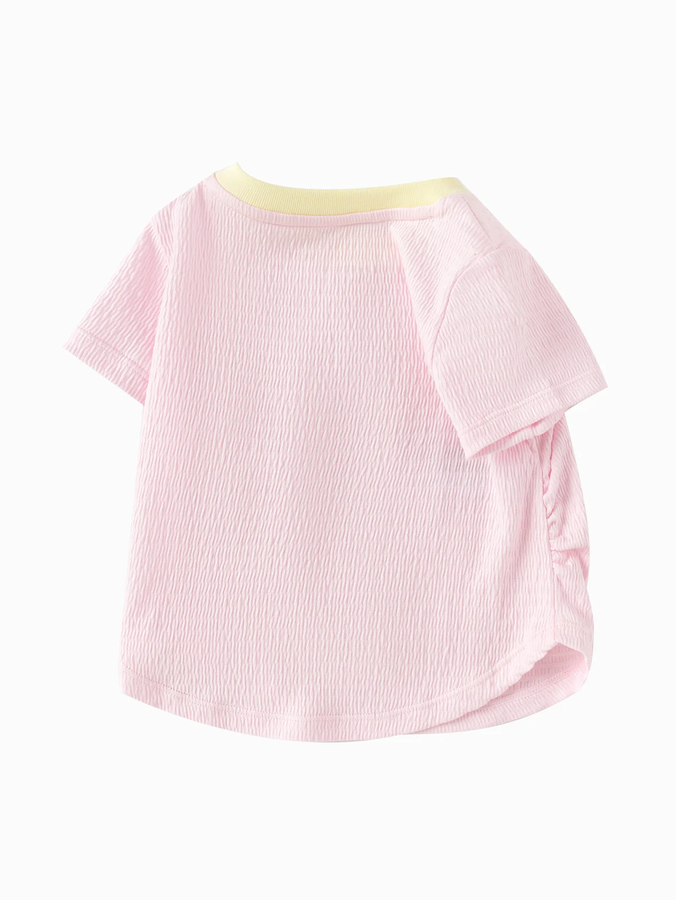 Baby Girl Round V-Neck Short-Sleeved T-Shirt - Image 10