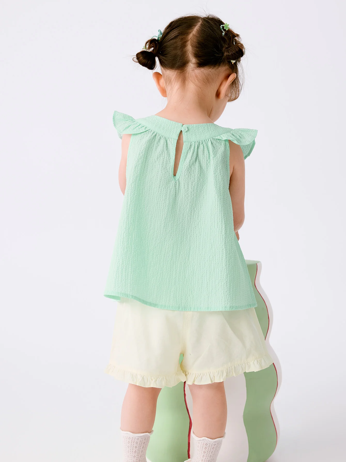 Baby Girl Short Sleeve Suit - Image 9