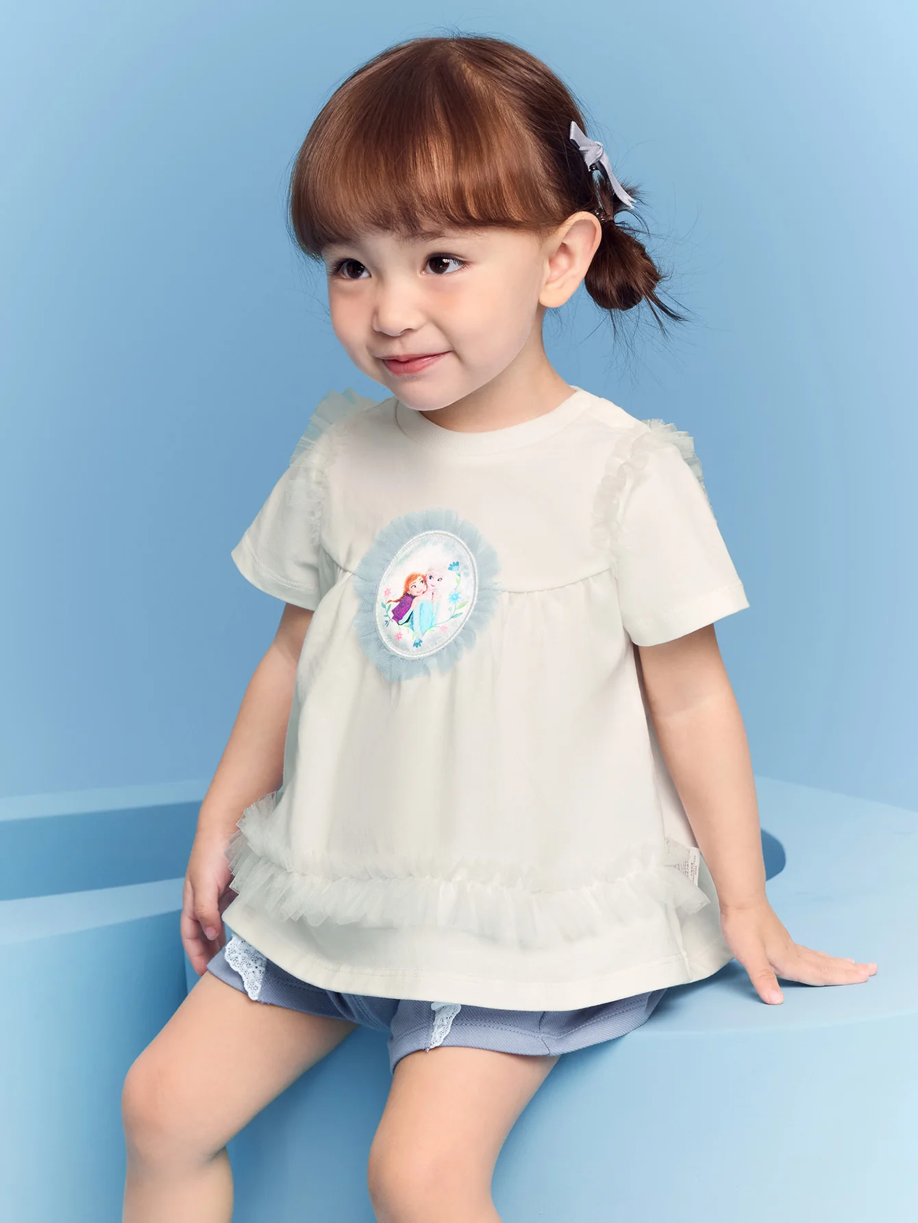 [ IP-Frozen ] balabala Baby Girl Short Sleeve T-Shirt - Image 2