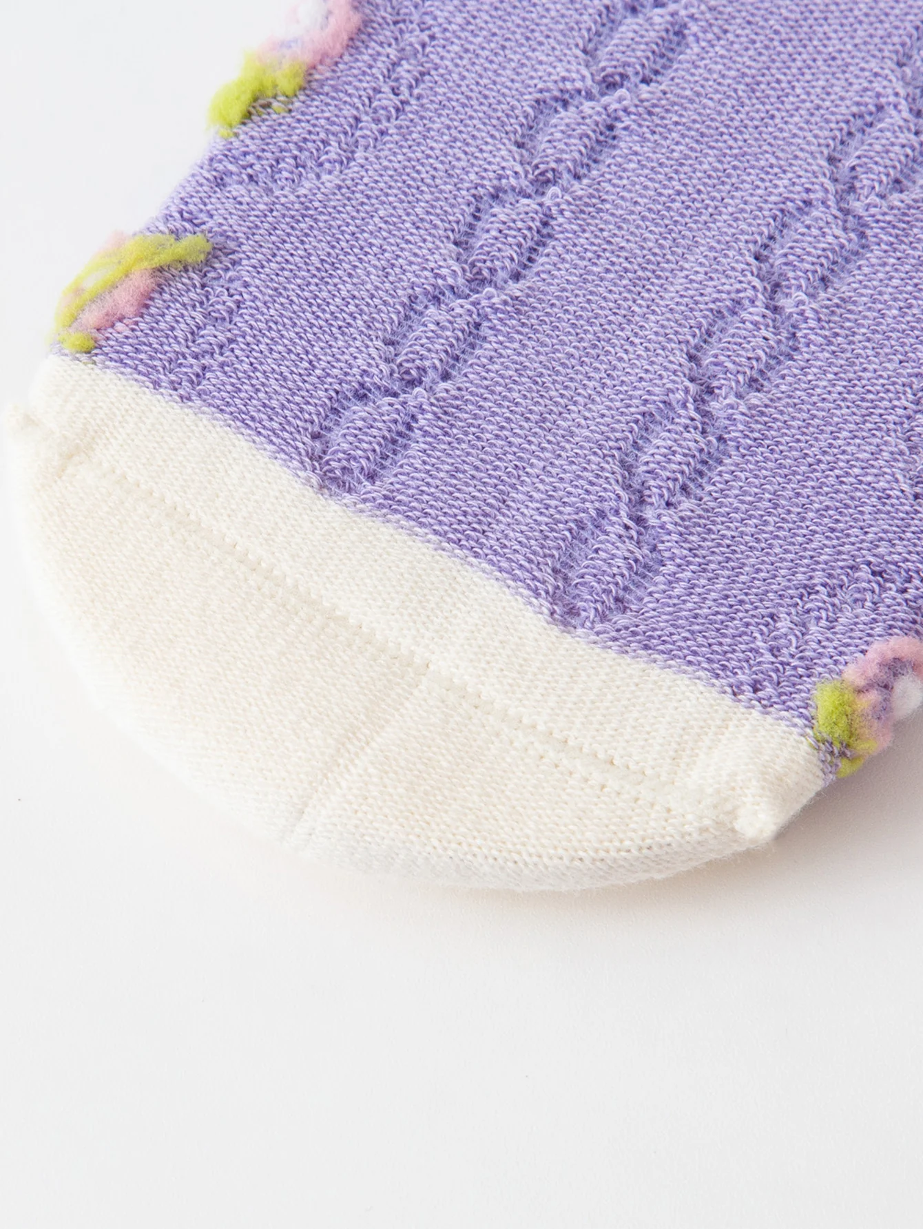 minibala Baby Girl Cotton Elastic Breathable Cute Floral Pattern Four Seasons Socks - Image 12