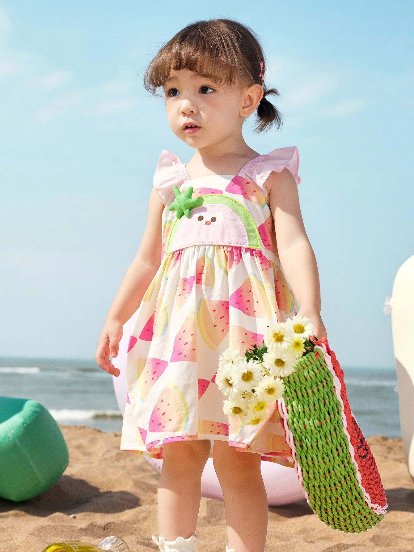 Baby Girl Vacation Cute Pineapple Dress - Image 22