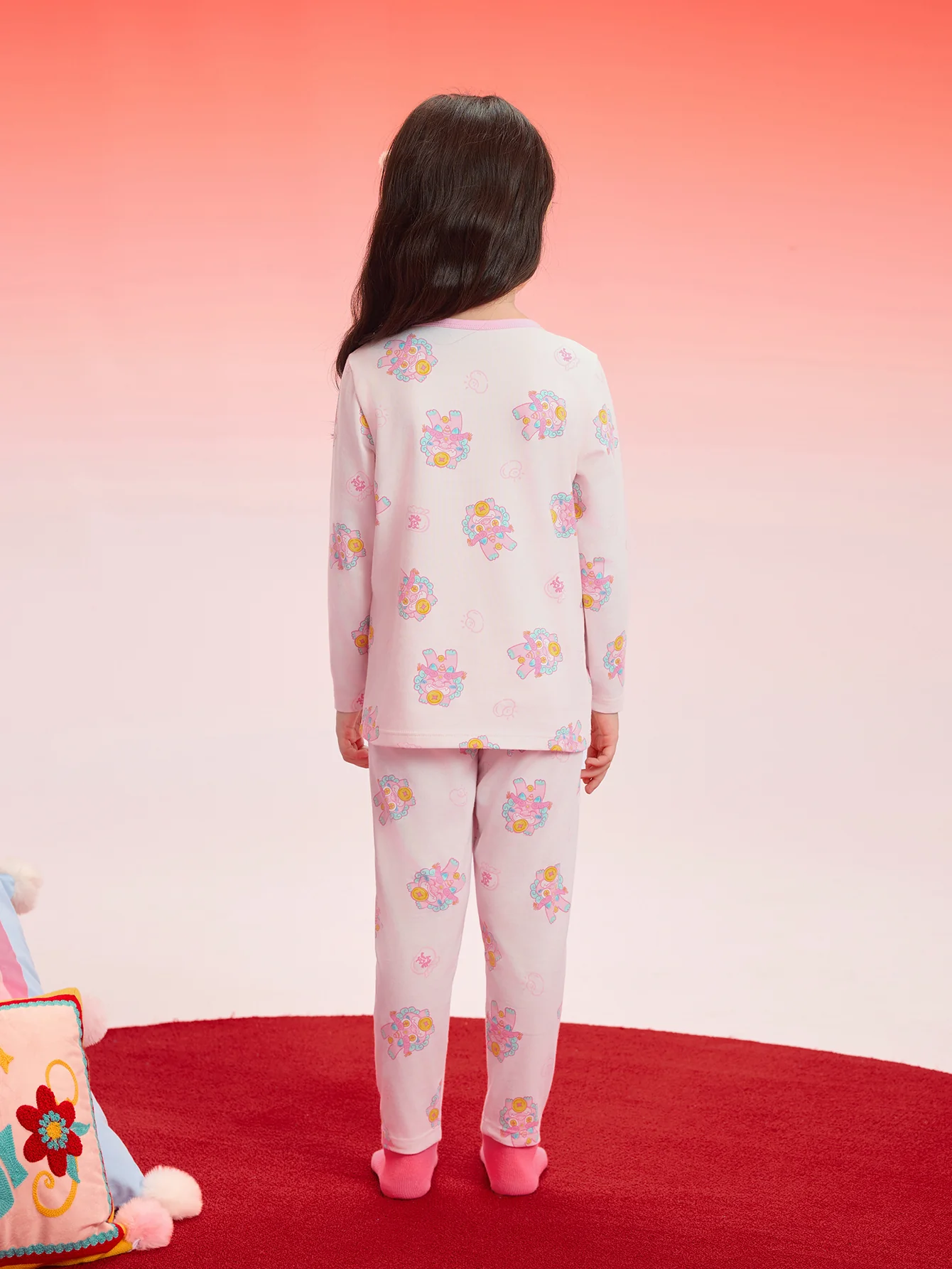 Balabala Baby Autumn Clothes Suit Year of the Snake Boy And Girl Thermal Underwear Animal Year Red Pajamas - Image 20