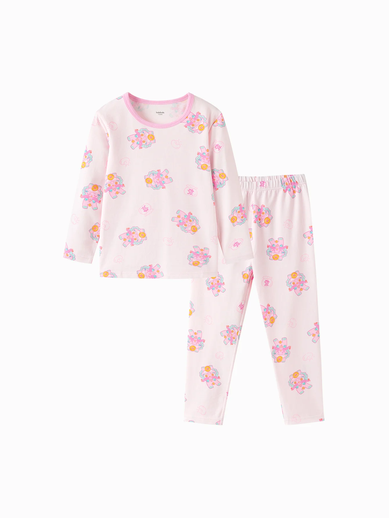 Balabala Baby Autumn Clothes Suit Year of the Snake Boy And Girl Thermal Underwear Animal Year Red Pajamas - Image 22