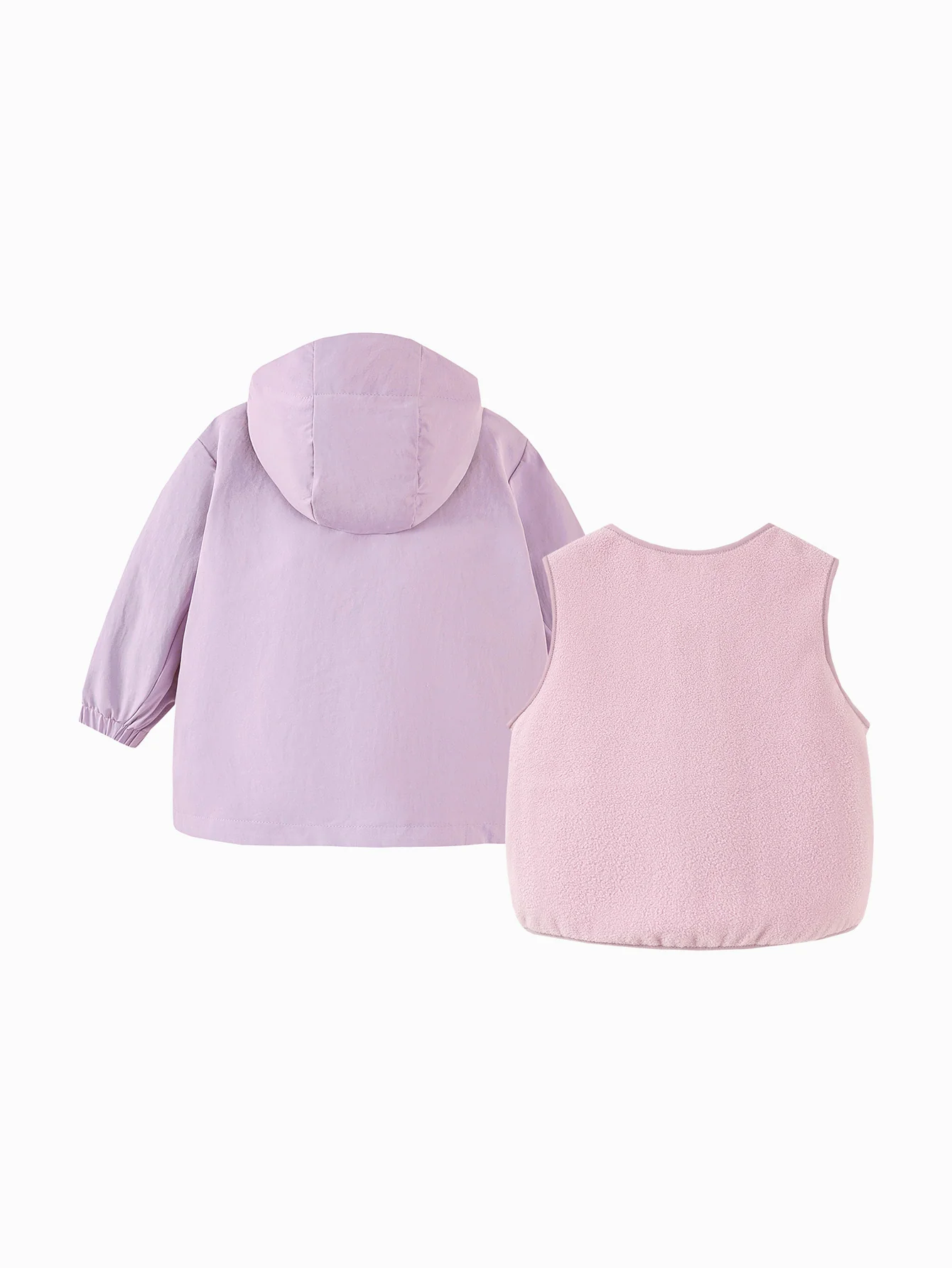 minibala Baby Unisex Waterproof and oil-proof hooded jacket two-piece set spring - Image 21