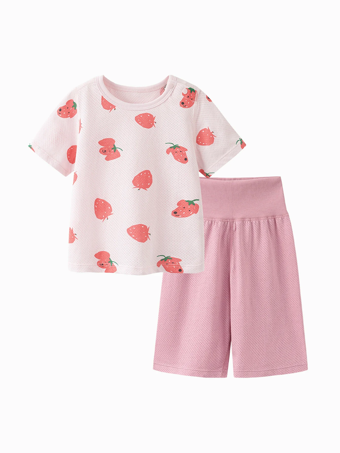 minibala Baby Unisex Plant core no-sweating high waist belly protection pajamas set - Image 16
