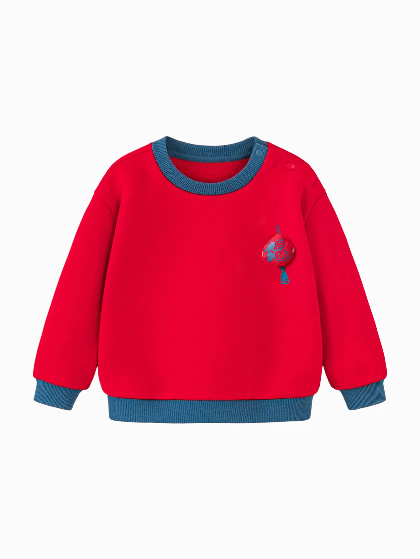 Baby Unisex Comfortable plush warm New Year greetings sweater winter - Image 10