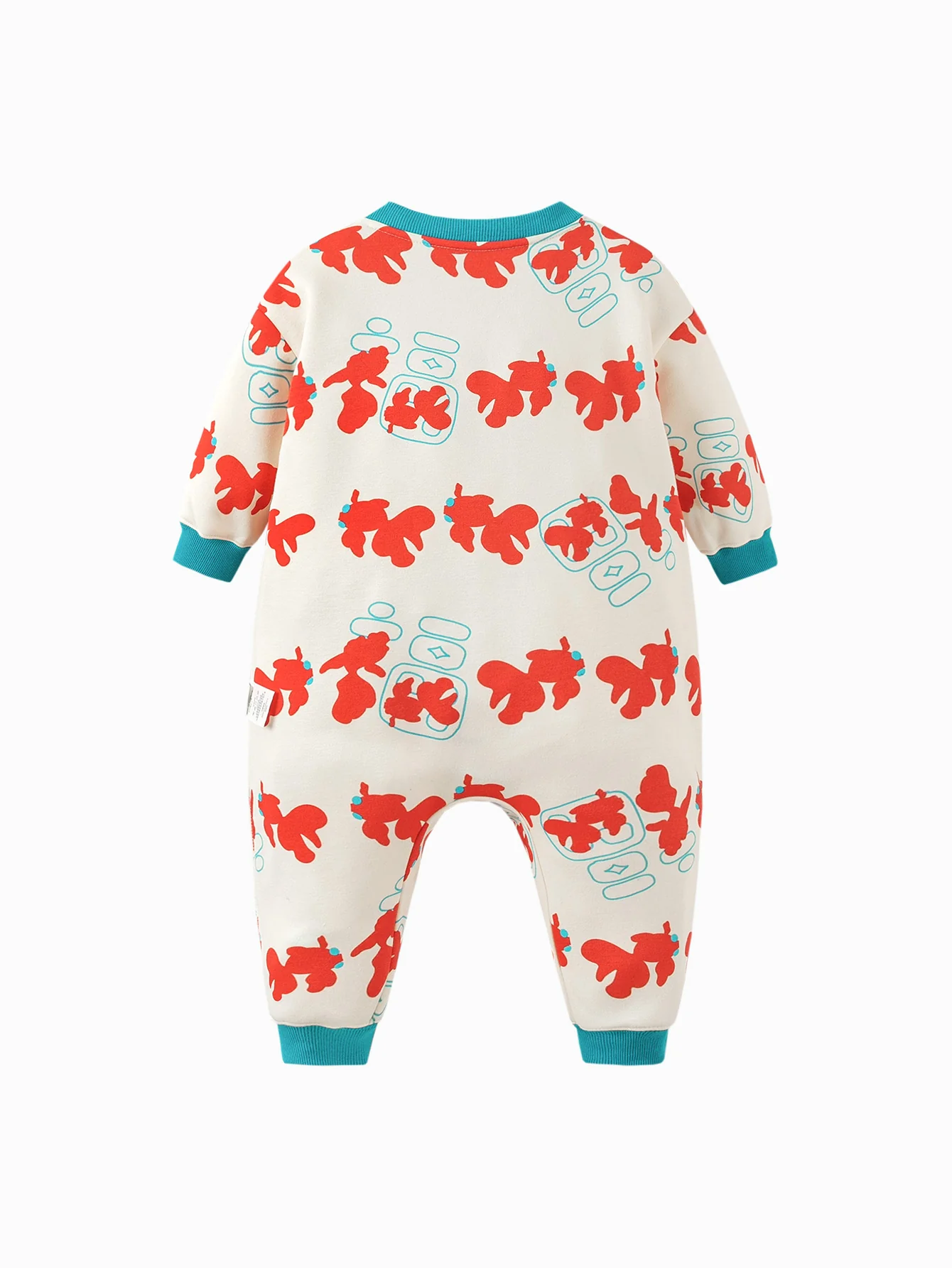 minibala Baby UnisexNew Year season Chongming intangible cultural heritage cloth joint plus velvet warm - Image 5