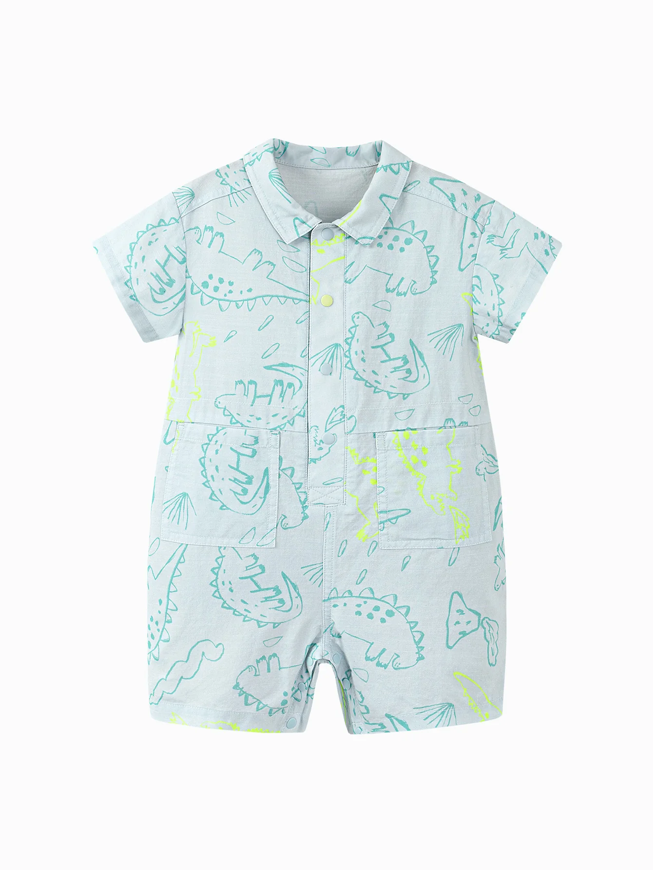 minibala Baby Unisex Cotton Jumpsuit - Image 4
