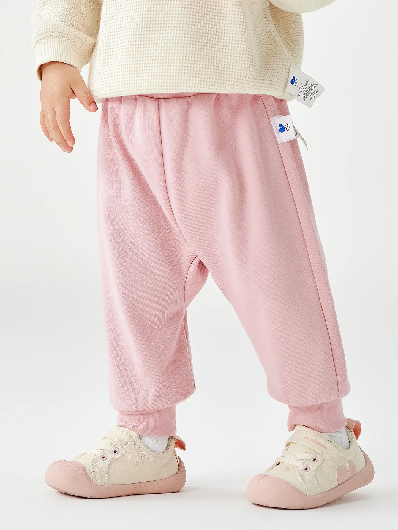 minibala Baby Unisex Pants 25 Spring New Children's Pants High Waist Belly Protection - Image 20