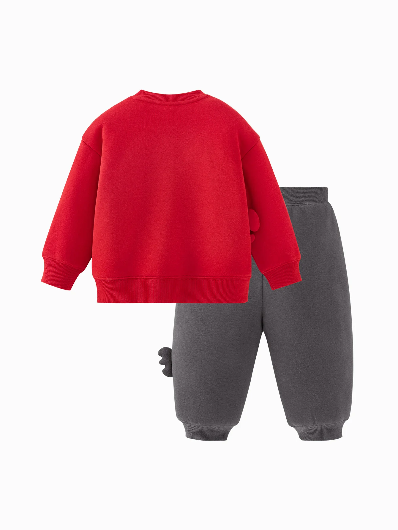 minibala Baby Unisex Long-sleeved suit with velvet - Image 17