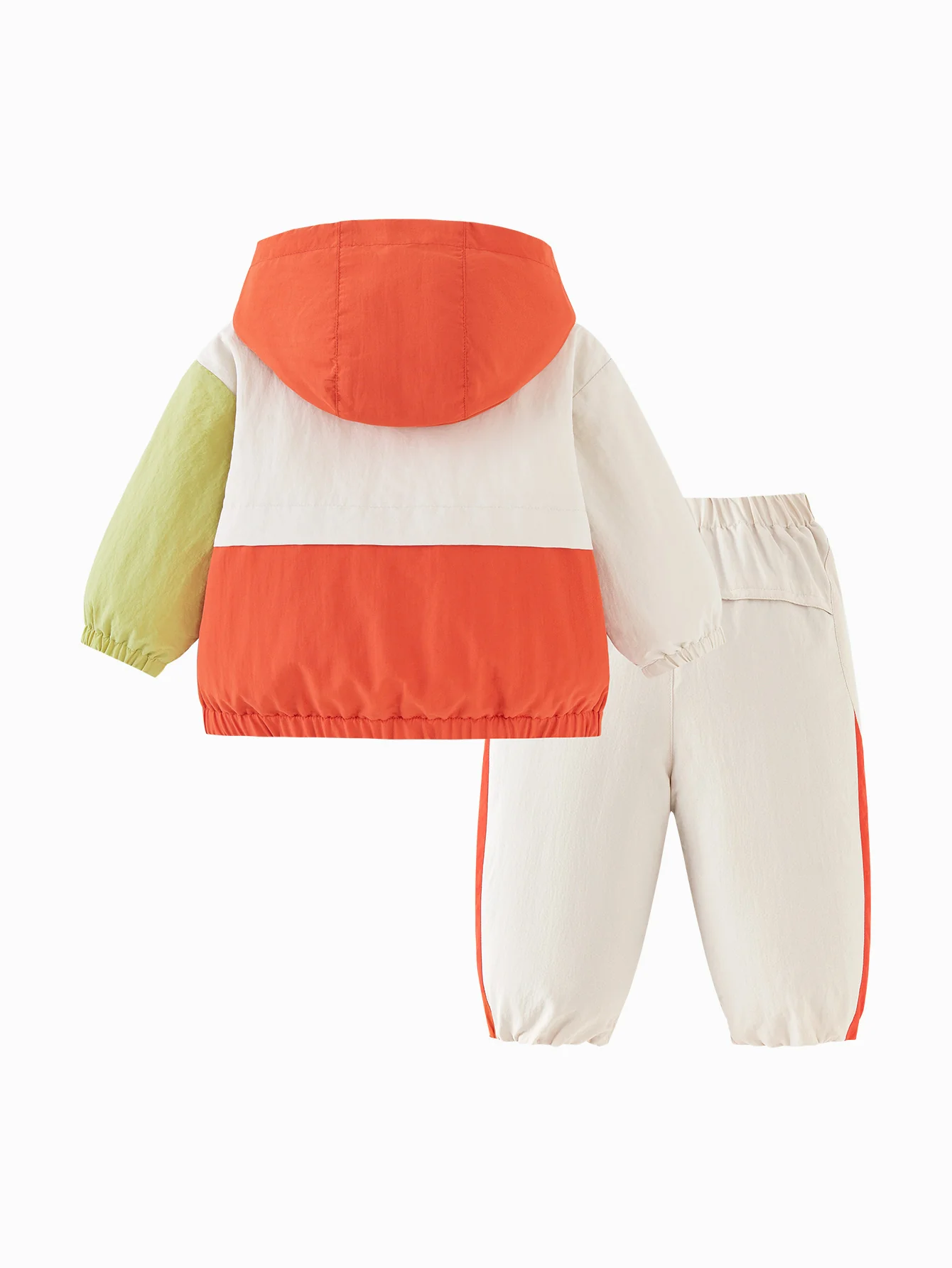 minibala Baby Unisex Comfortable hooded top and trousers two-piece suit New spring product - Image 13