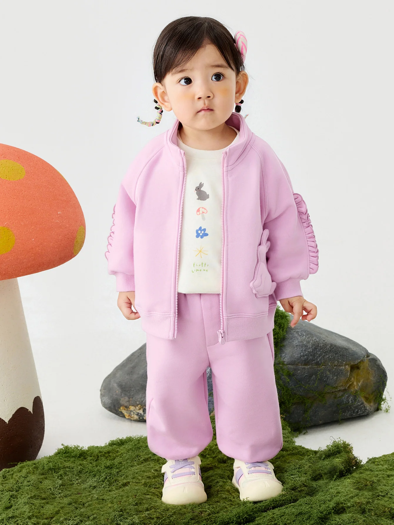 minibala Baby Unisex Soft and cute top and trousers two-piece suit - Image 7