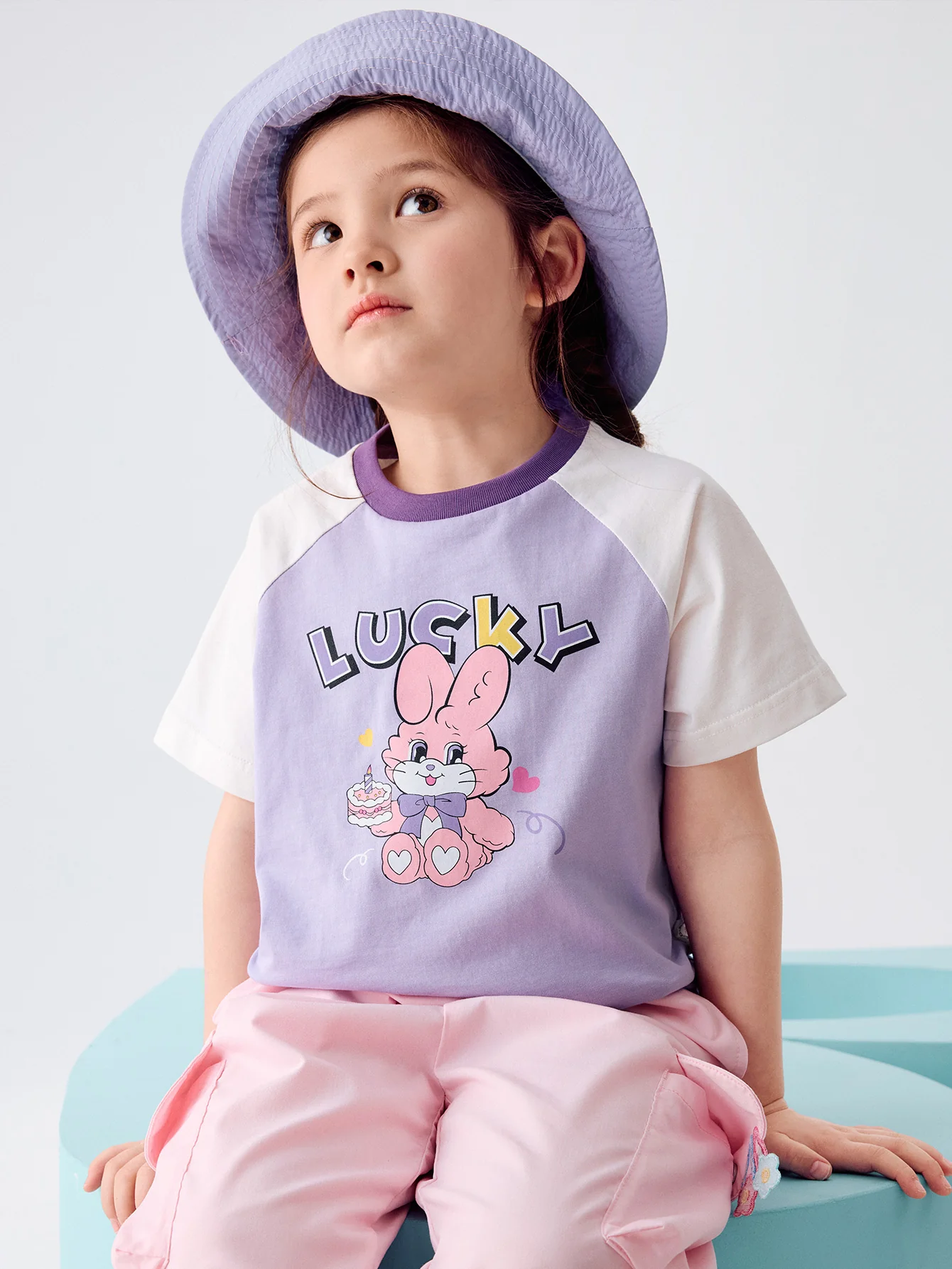 Baby Unisex Round V-Neck Short-Sleeved T-Shirt - Image 17