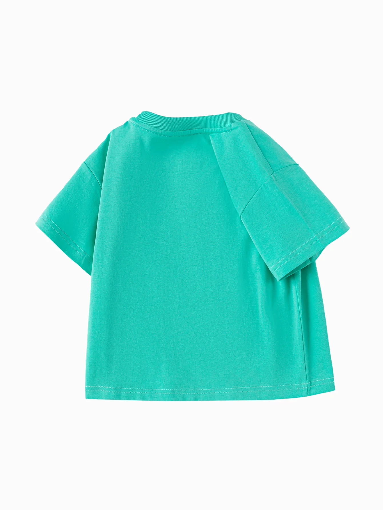 Baby Unisex Round V-Neck Short-Sleeved T-Shirt - Image 29