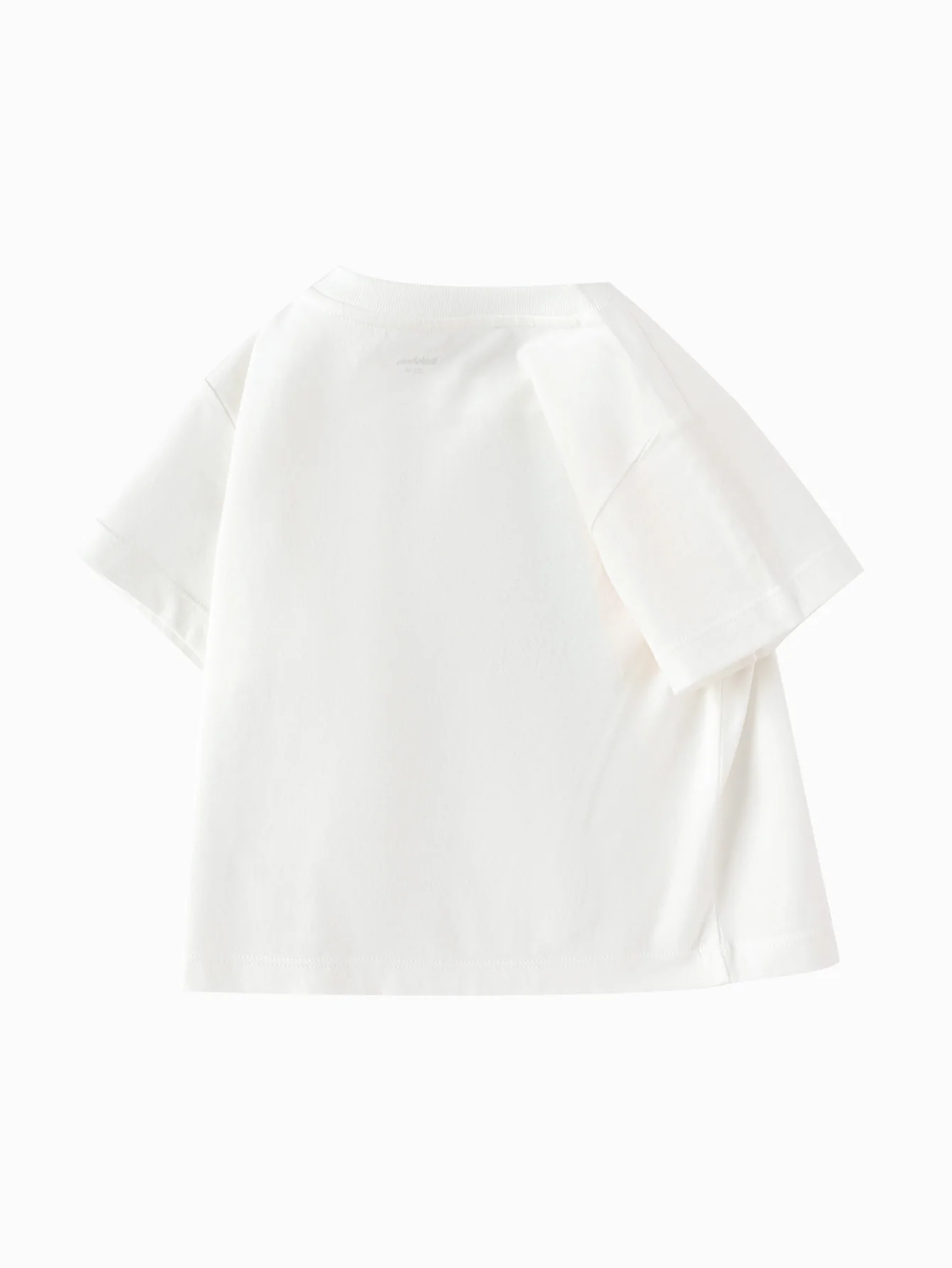 Baby Unisex Round V-Neck Short-Sleeved T-Shirt - Image 4