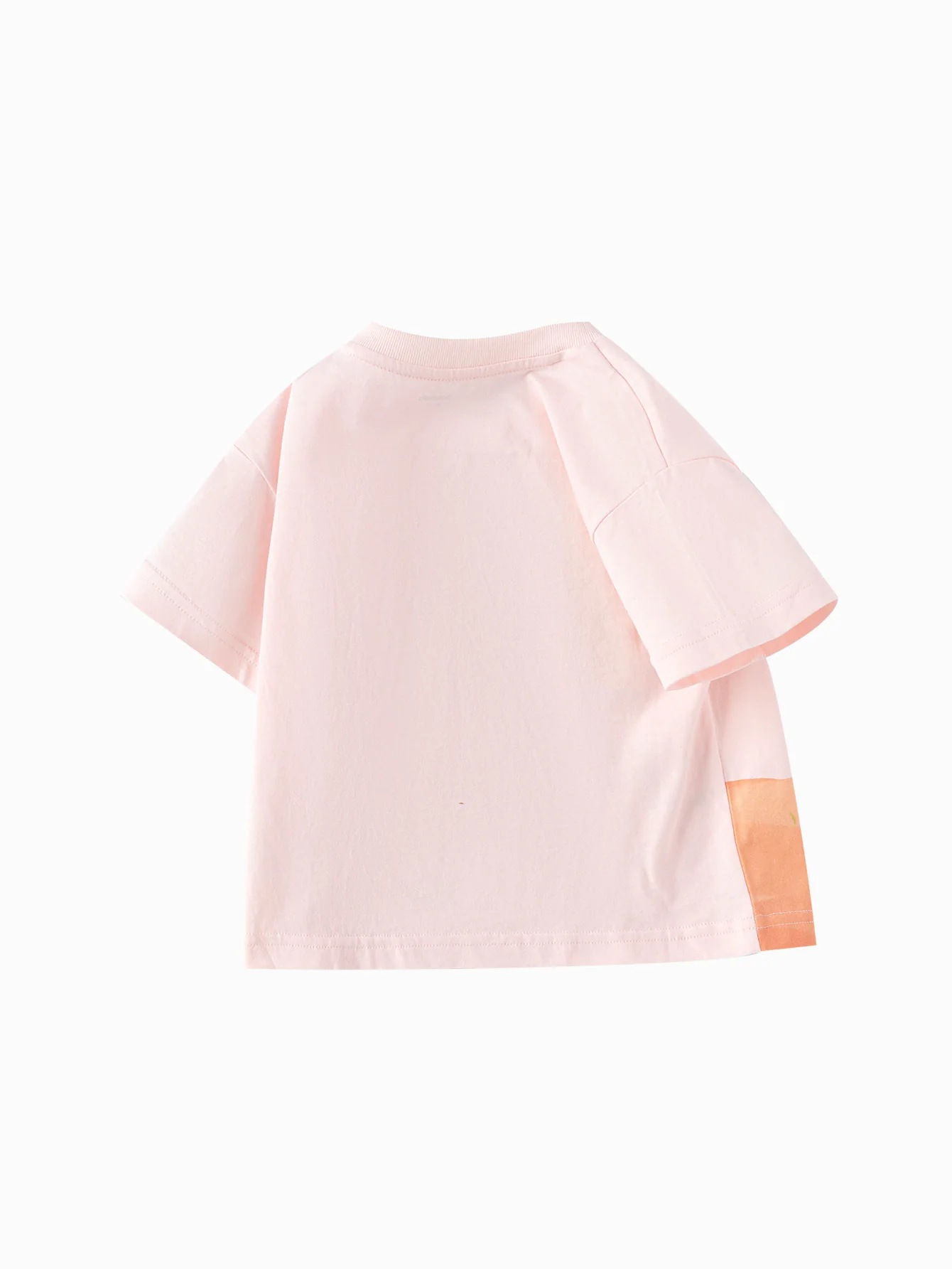 Baby Unisex Round V-Neck Short-Sleeved T-Shirt - Image 5