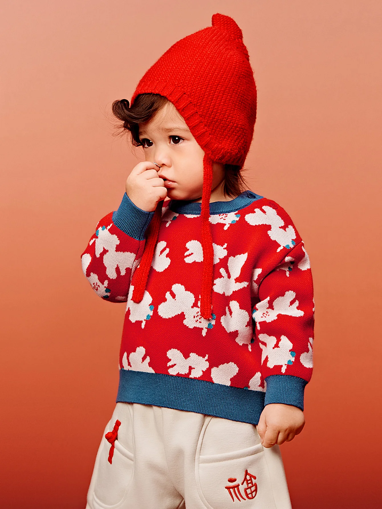Baby Unisex New Year greetings clothes sweater winter - Image 14