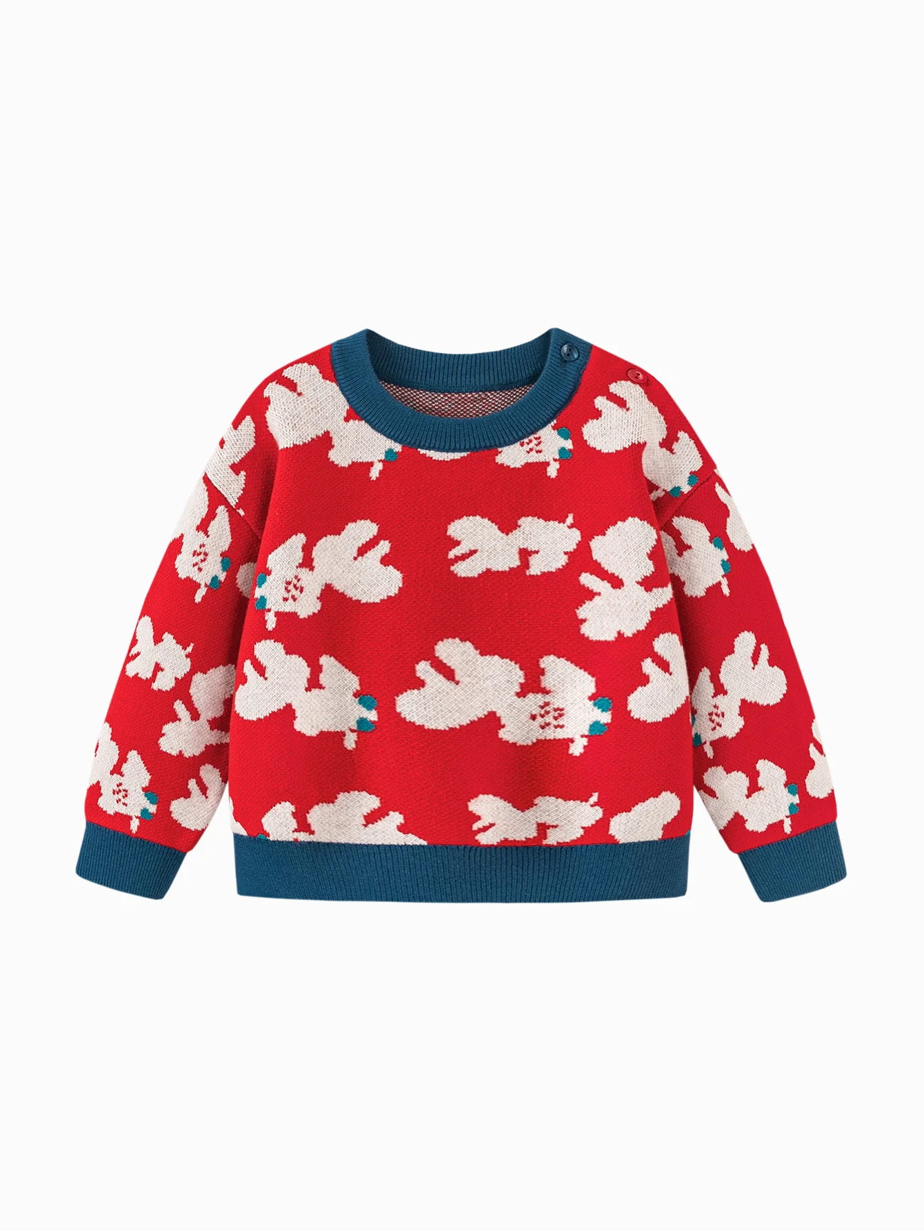 Baby Unisex New Year greetings clothes sweater winter - Image 16