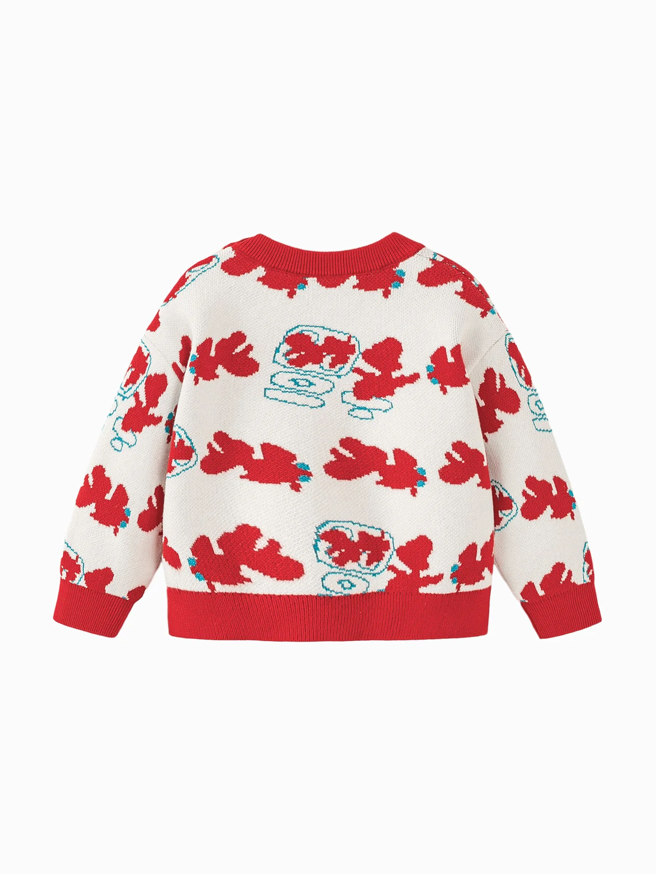 Baby Unisex New Year greetings clothes sweater winter - Image 5