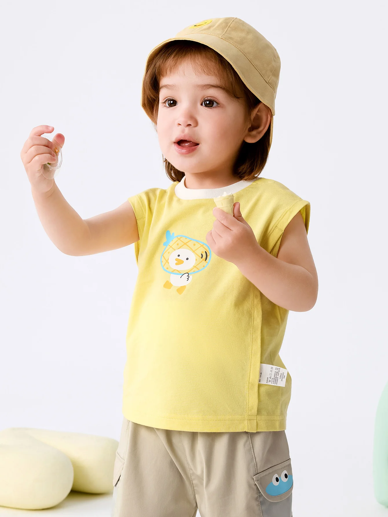 Baby Unisex Wide Shoulder Tank - Image 6