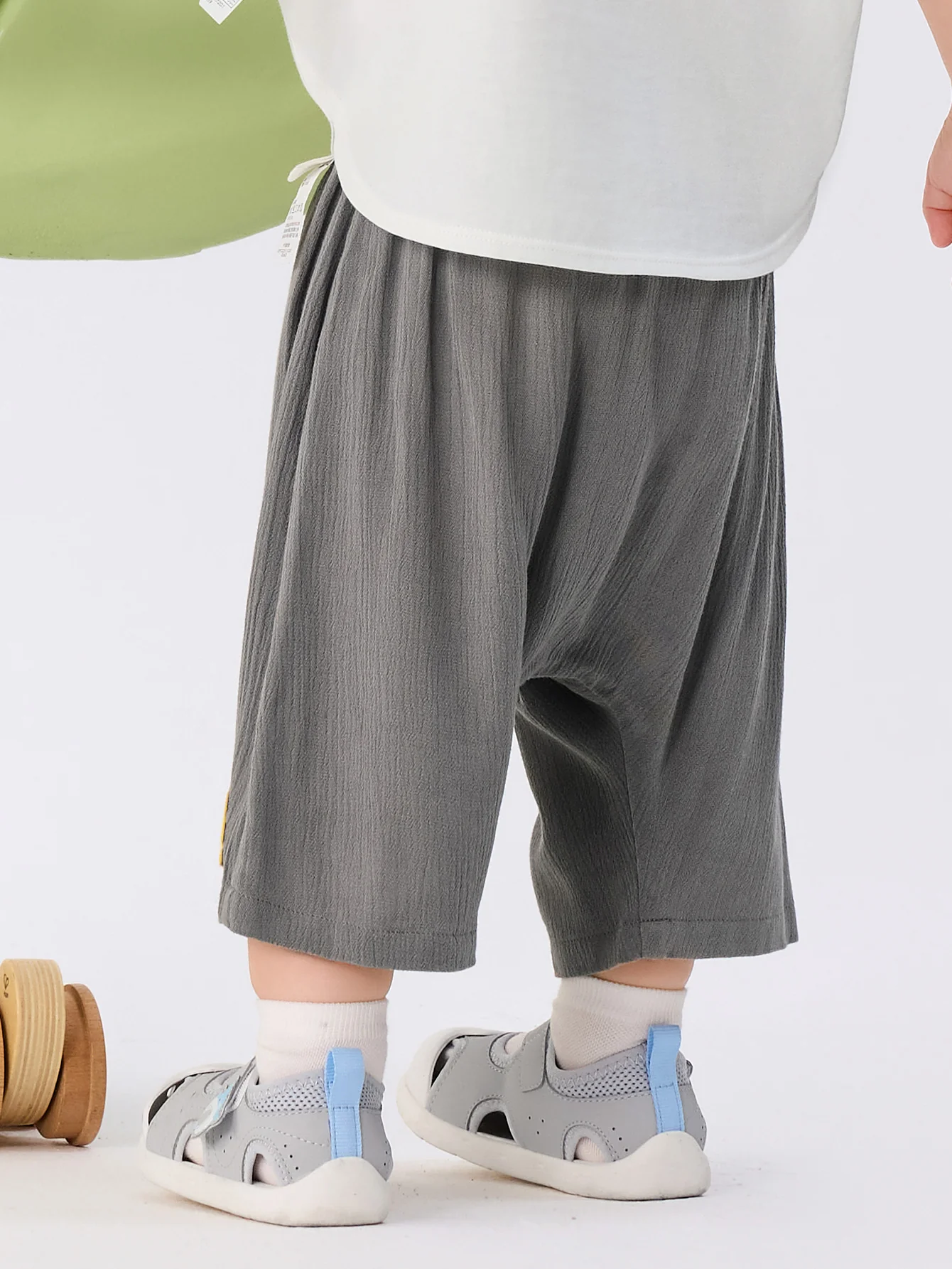 Baby Unisex Woven Shorts - Image 7
