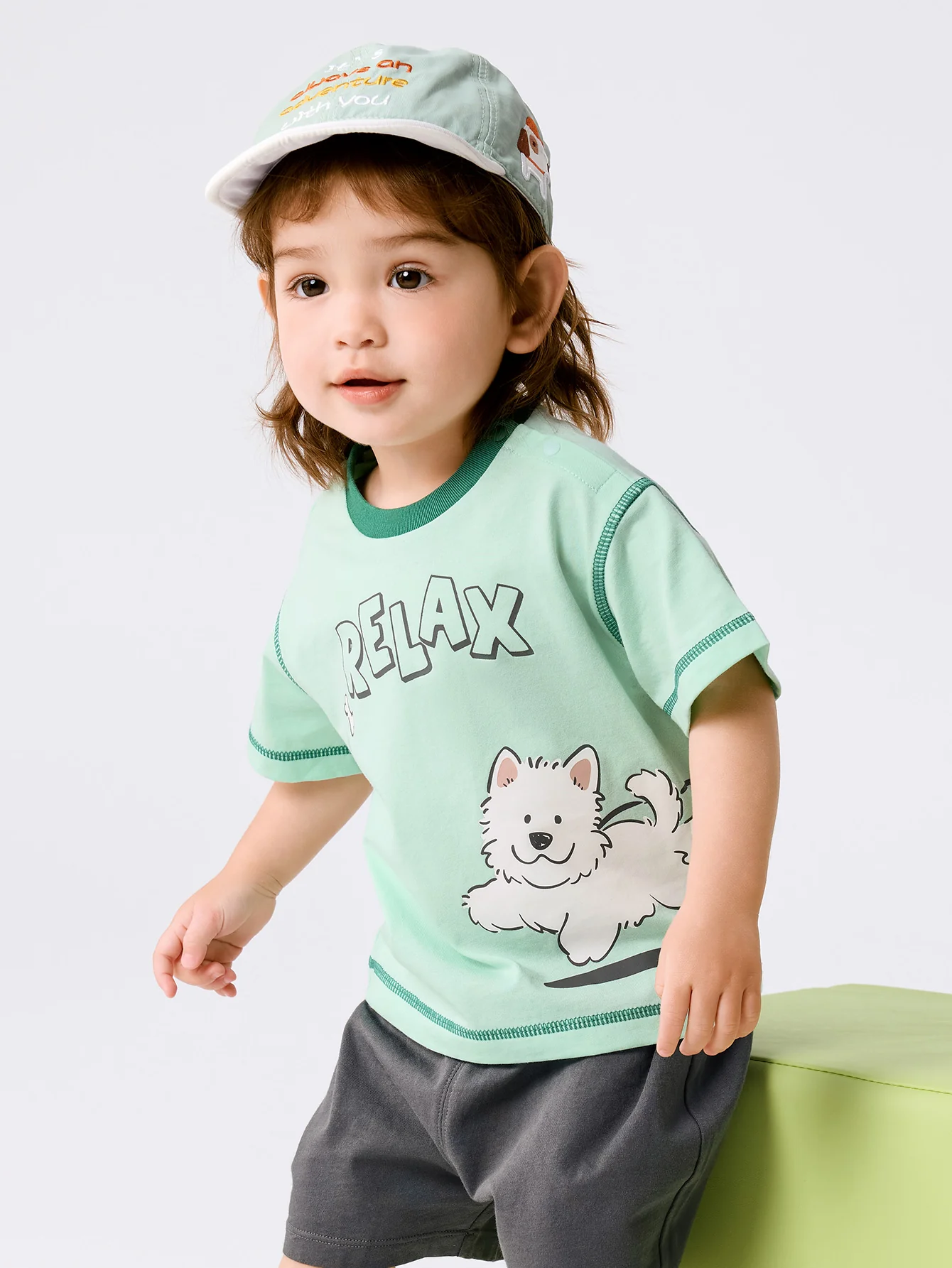 balabala Baby Unisex Short Sleeve T-Shirt - Image 6