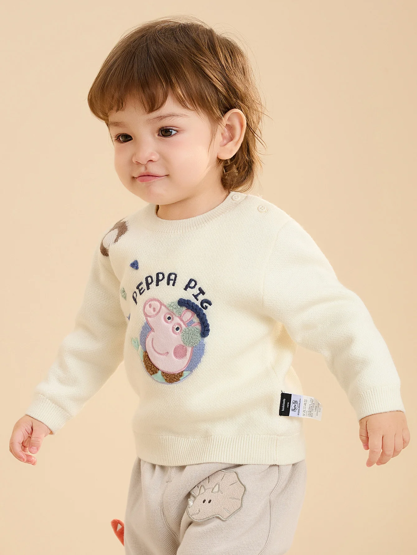 [ IP-Peppa Pig ] Balabala Boy Baby Sweater - Image 2