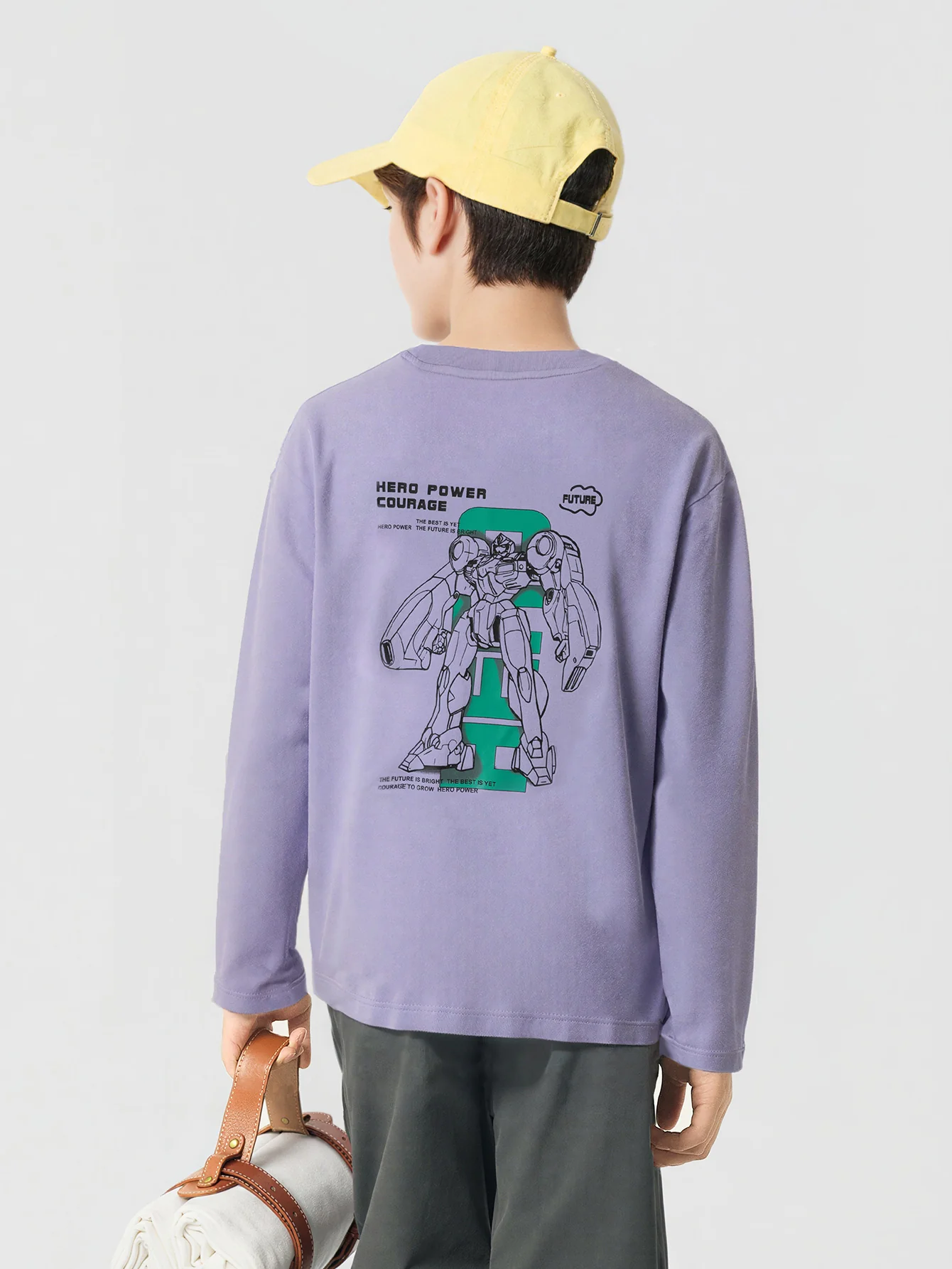 Balabala Boy Kids Long Sleeve T-Shirt - Image 21