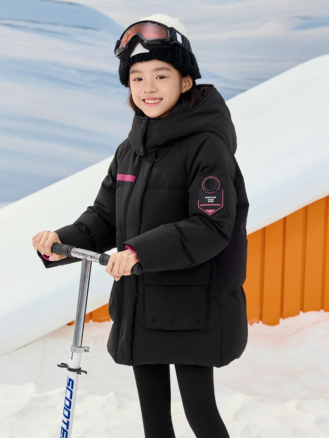 Balabala Girl Kids Down Jacket - Image 2