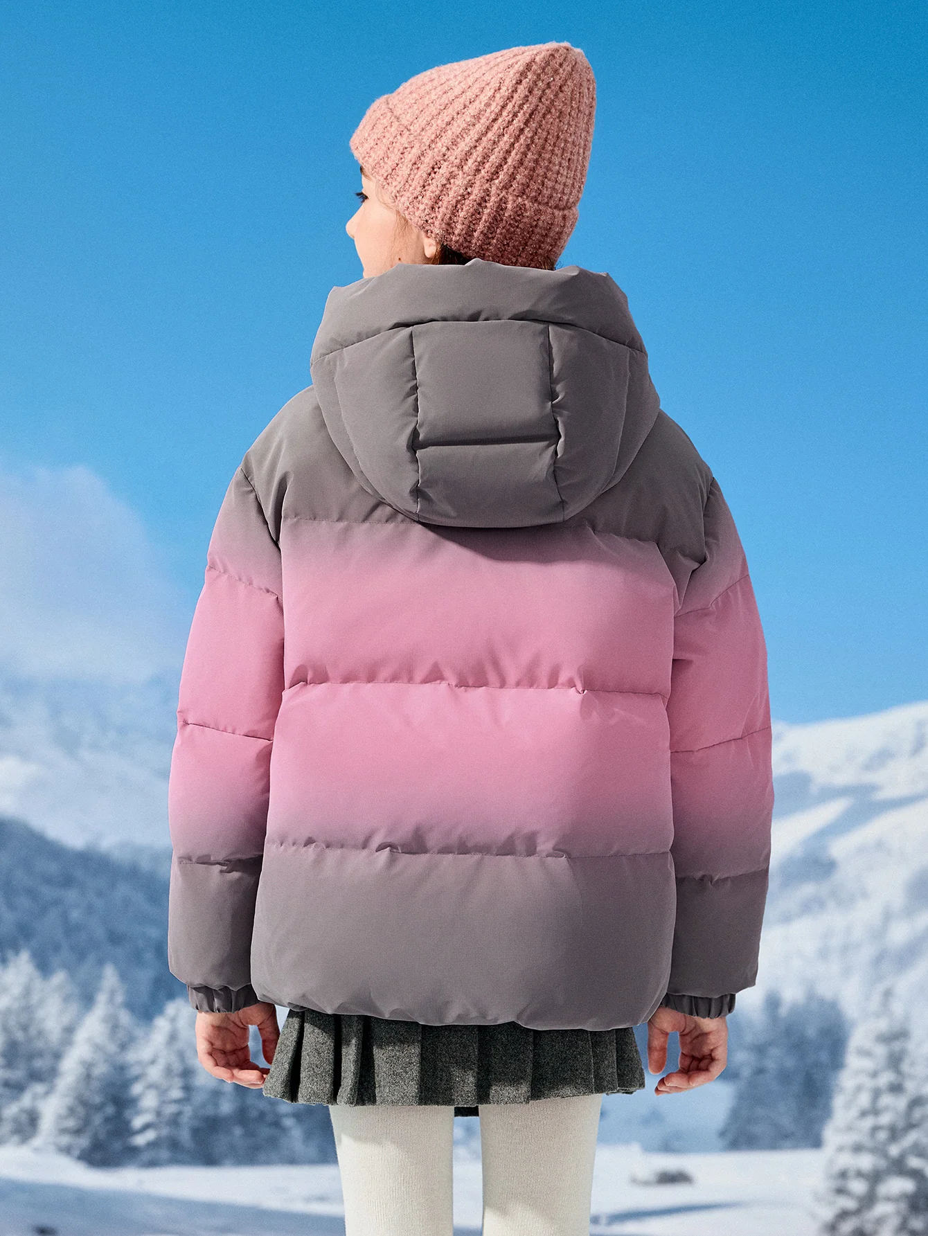 Balabala Girl Kids Down Jacket - Image 9