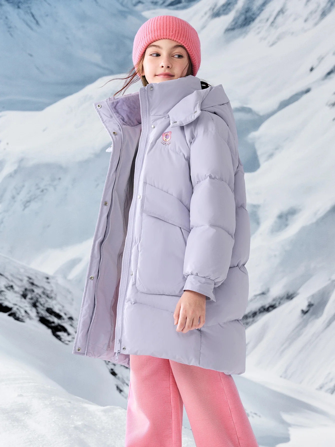 Balabala Girl Kids Down Jacket - Image 14