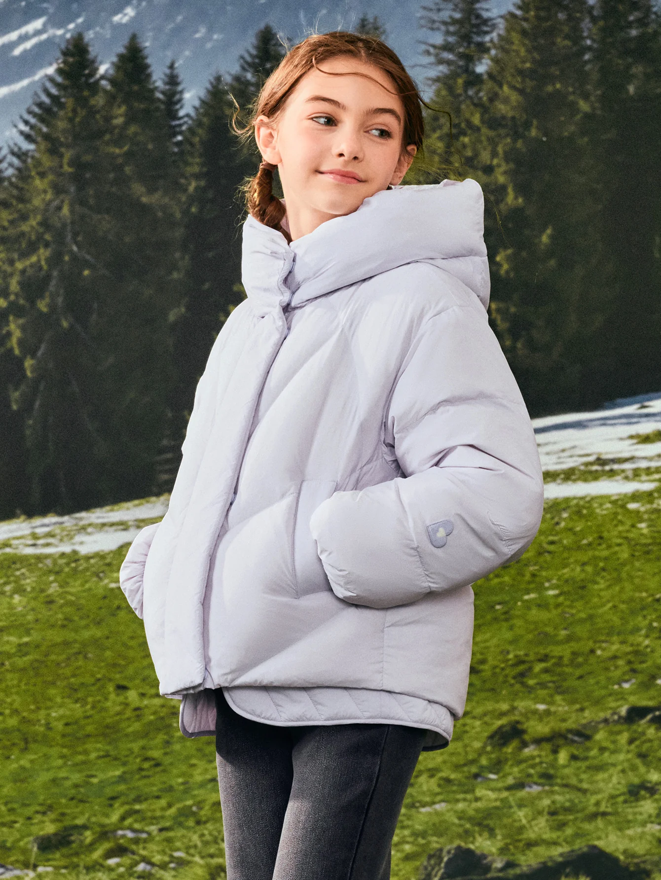 Balabala Girl Kids Down Jacket Light-warmth（15-5℃/59-41°F） - Image 20