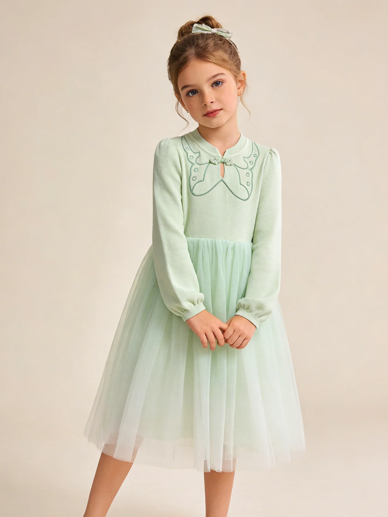 Balabala Girl Kids Dress - Image 3