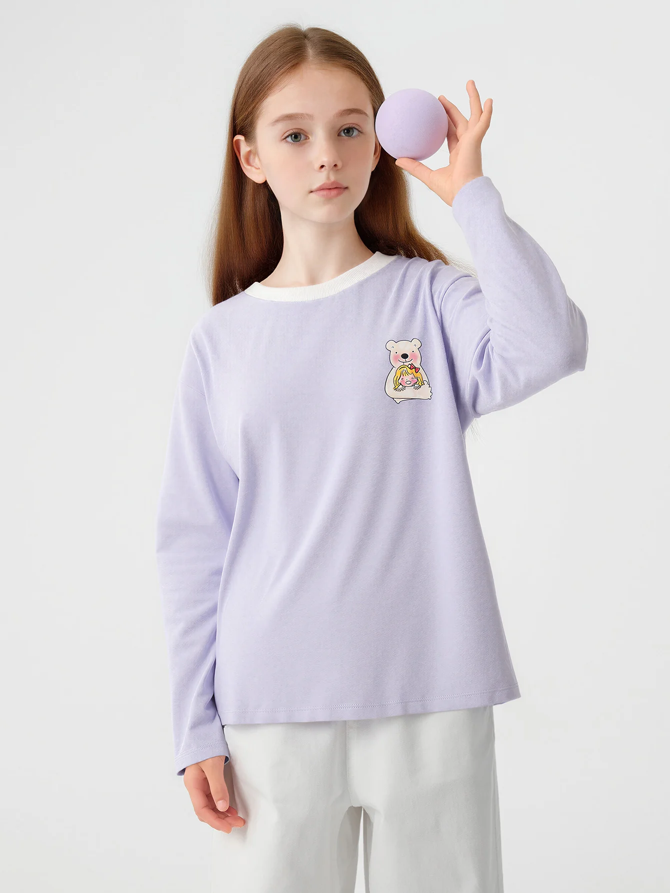 Balabala Girl Kids Long Sleeve T-Shirt - Image 13
