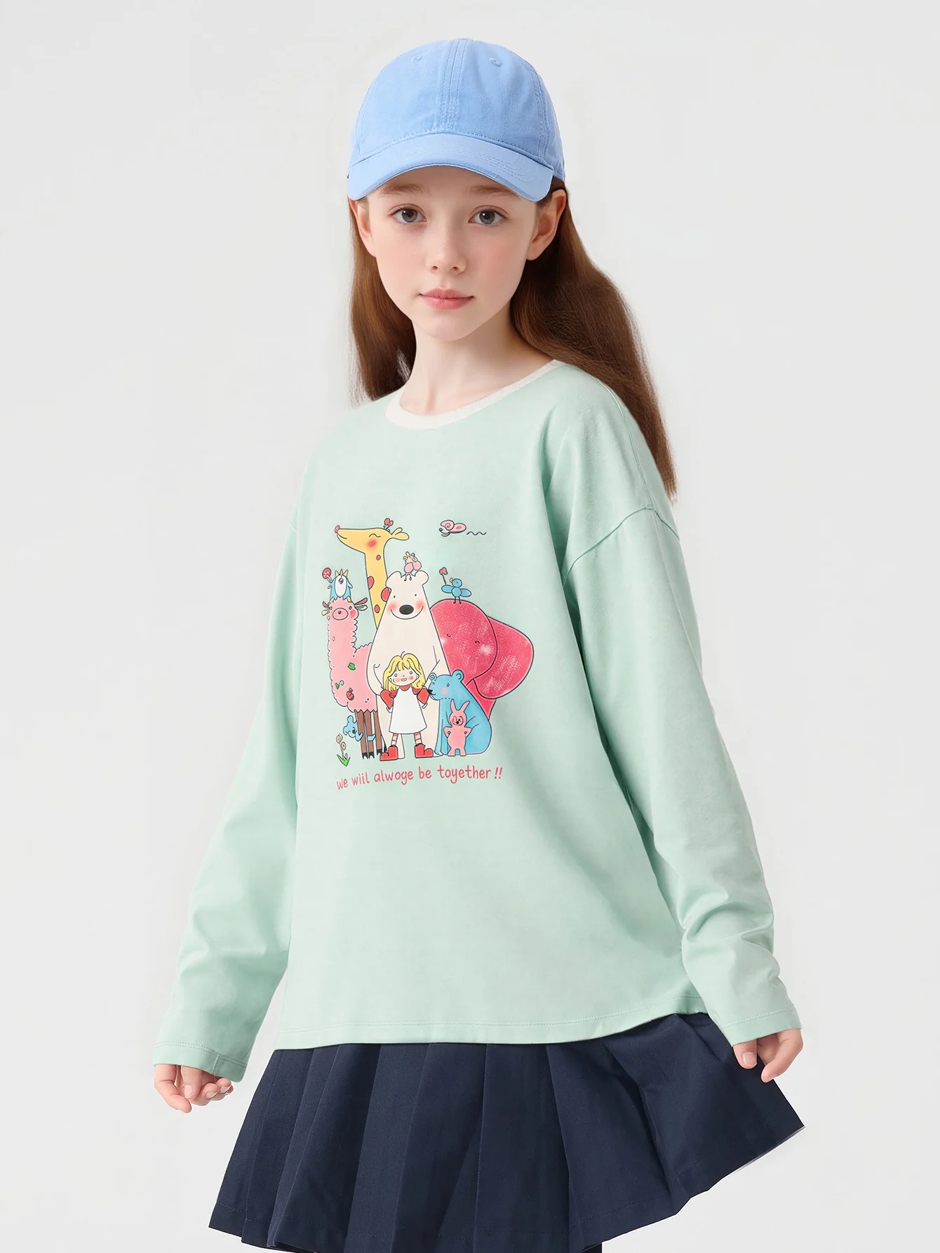Balabala Girl Kids Long Sleeve T-Shirt - Image 9