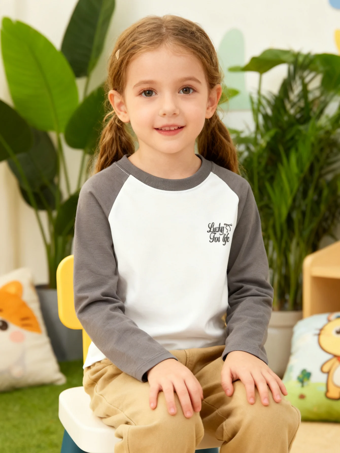 balabala girl kids Long Sleeve T-Shirt - Image 7