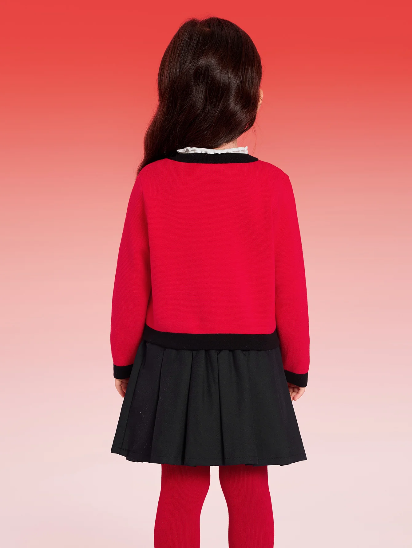 Balabala Girl Kids Suit - Image 3