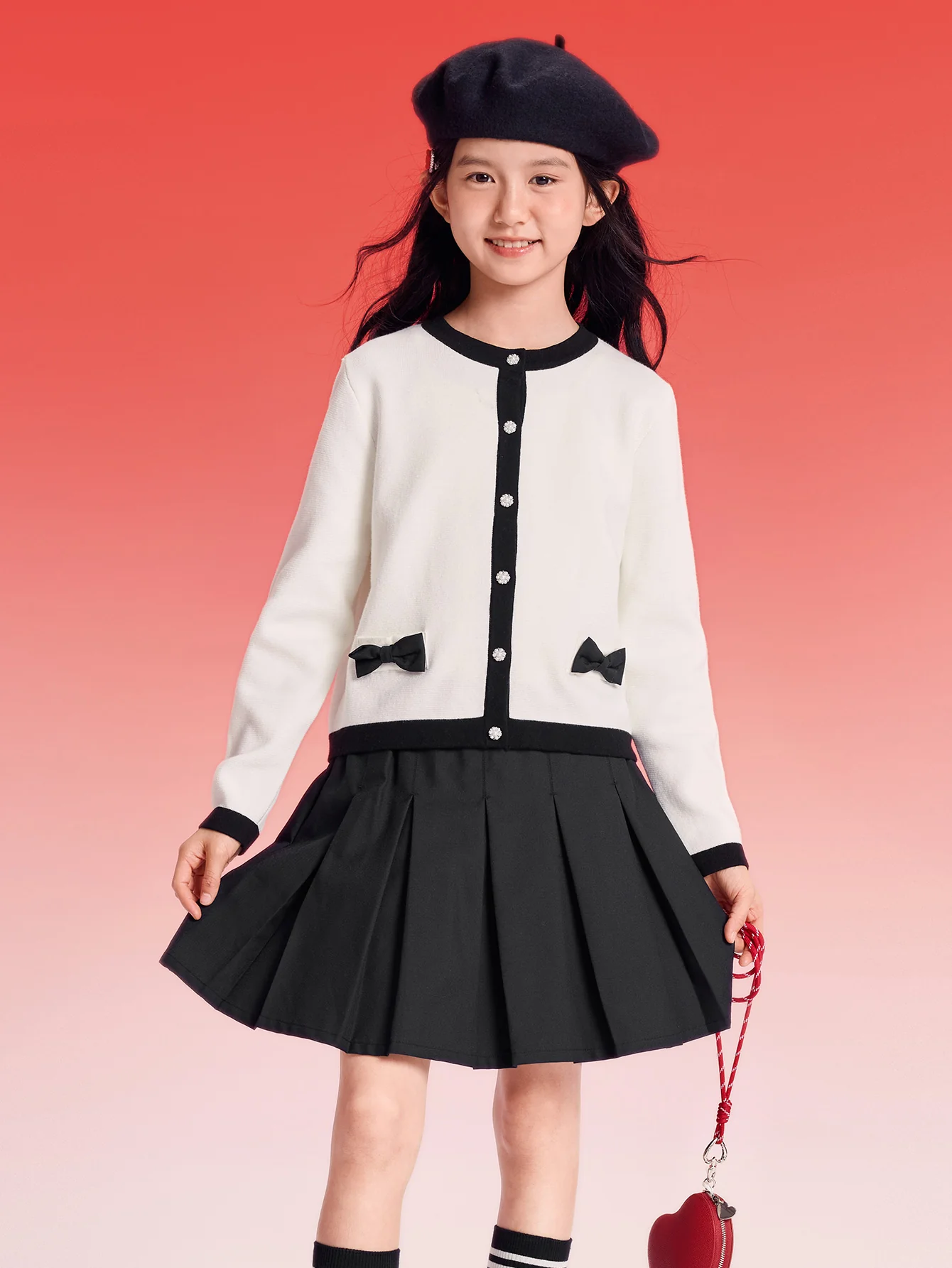Balabala Girl Kids Suit - Image 7