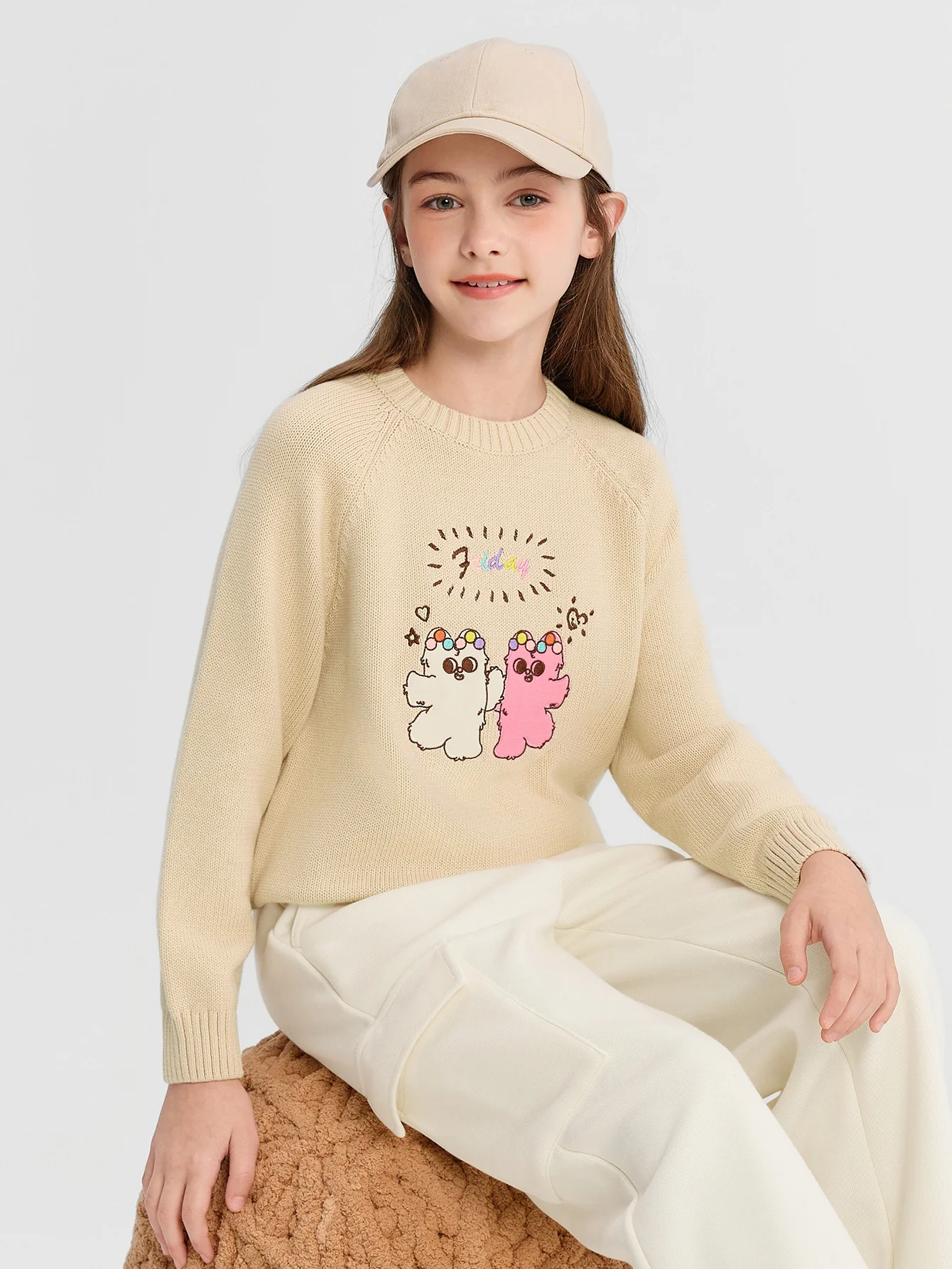 Balabala Girl Kids Sweater - Image 2