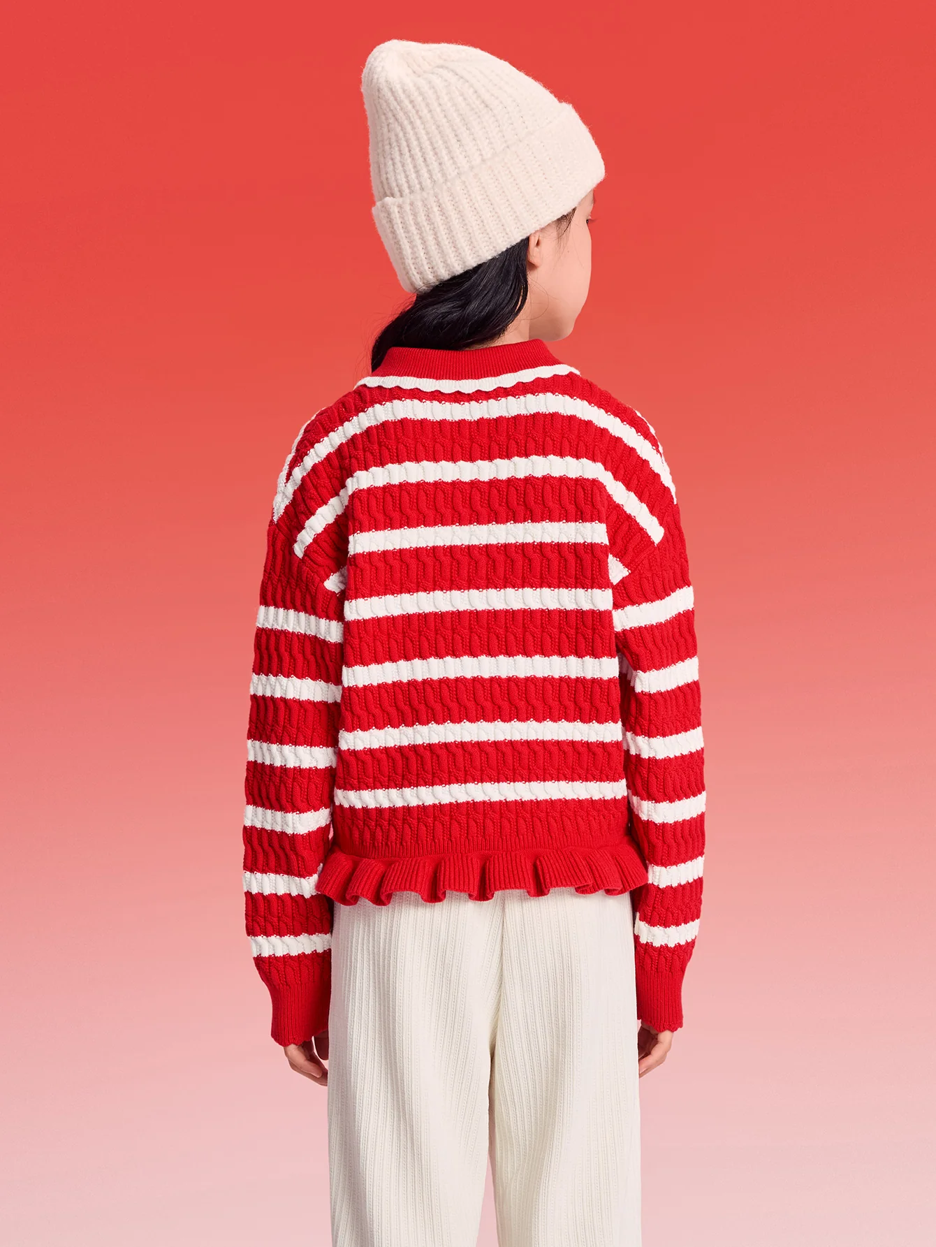 Balabala Girl Kids Sweater - Image 4