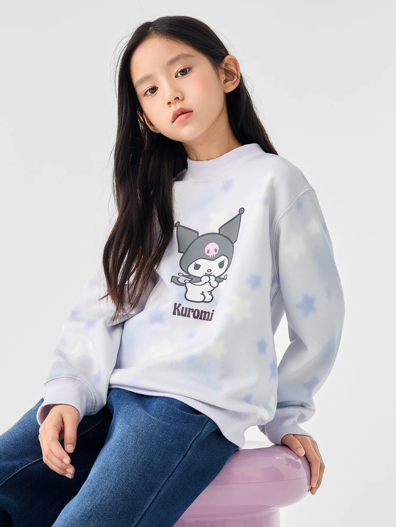 [ IP-Sanrio ] Balabala Girl Kids Sweatshirt - Image 8