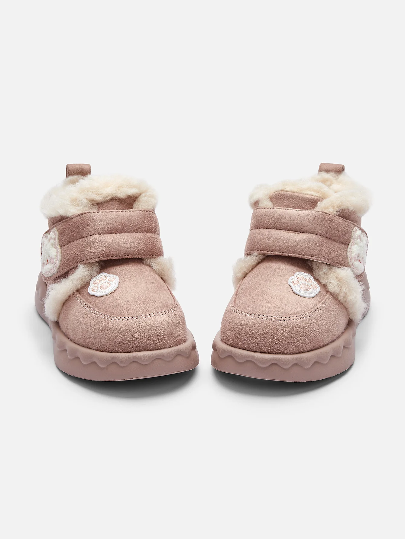 balabala Girl Toddler Velcro Plush Snow Boots - Image 10
