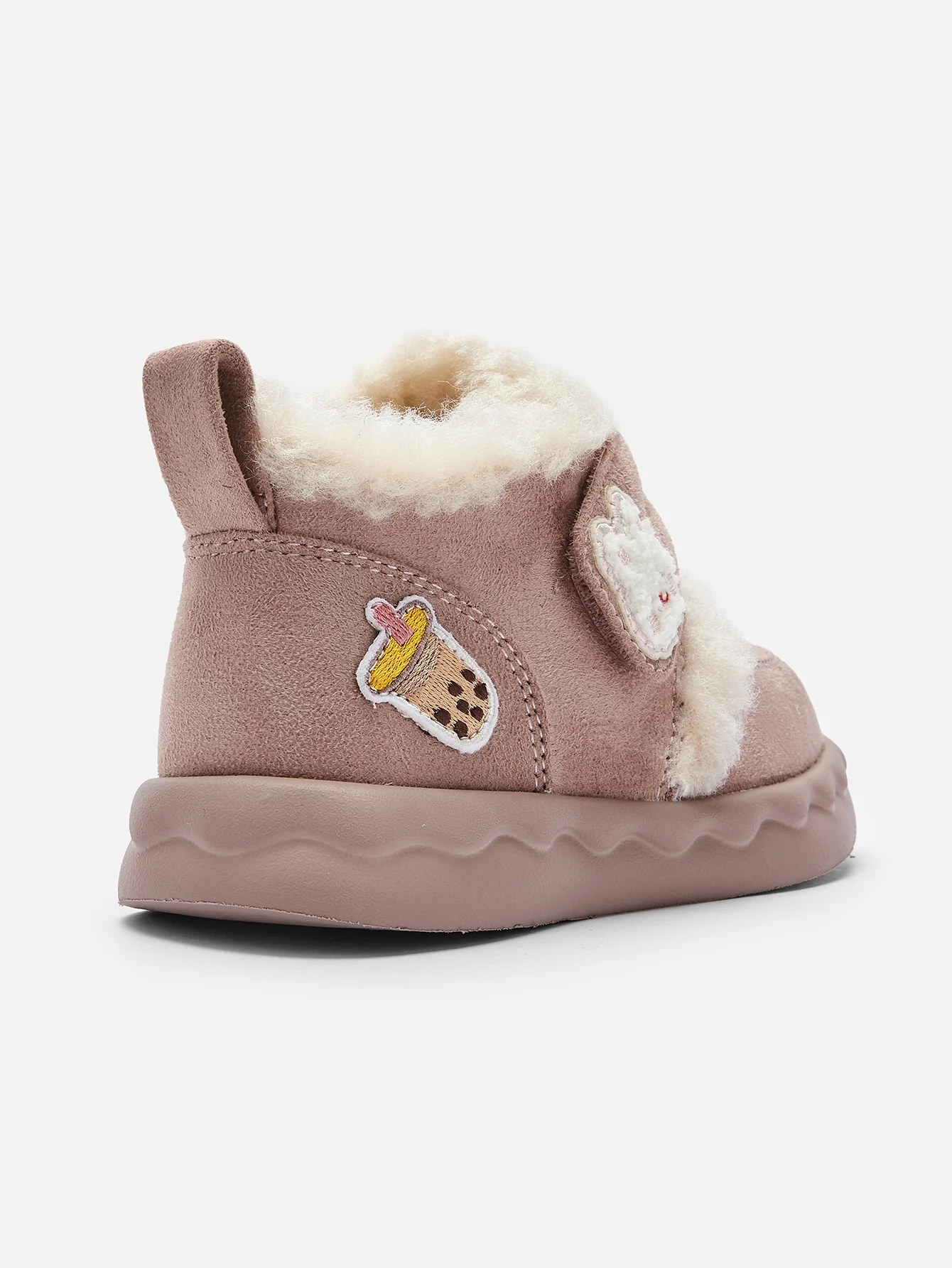 balabala Girl Toddler Velcro Plush Snow Boots - Image 11