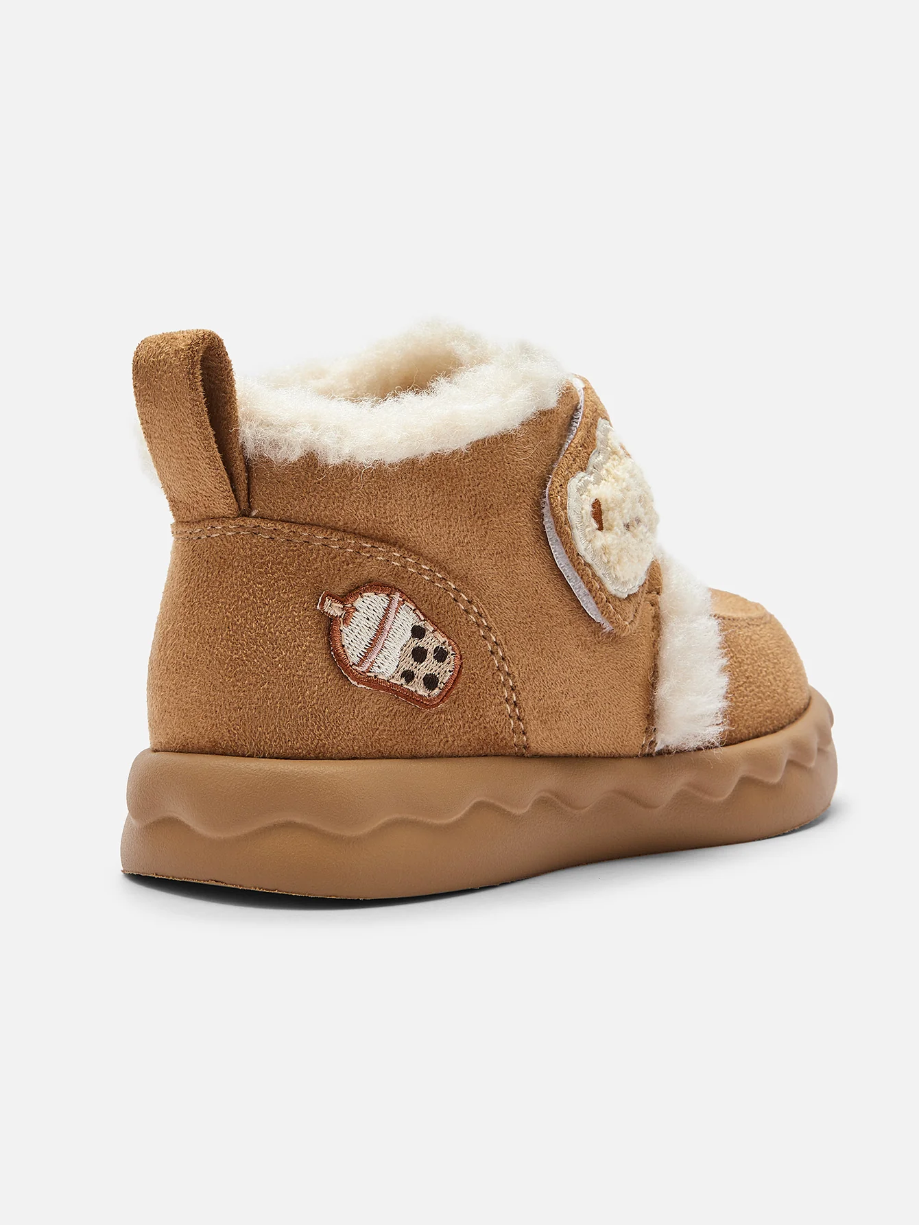 balabala Girl Toddler Velcro Plush Snow Boots - Image 5