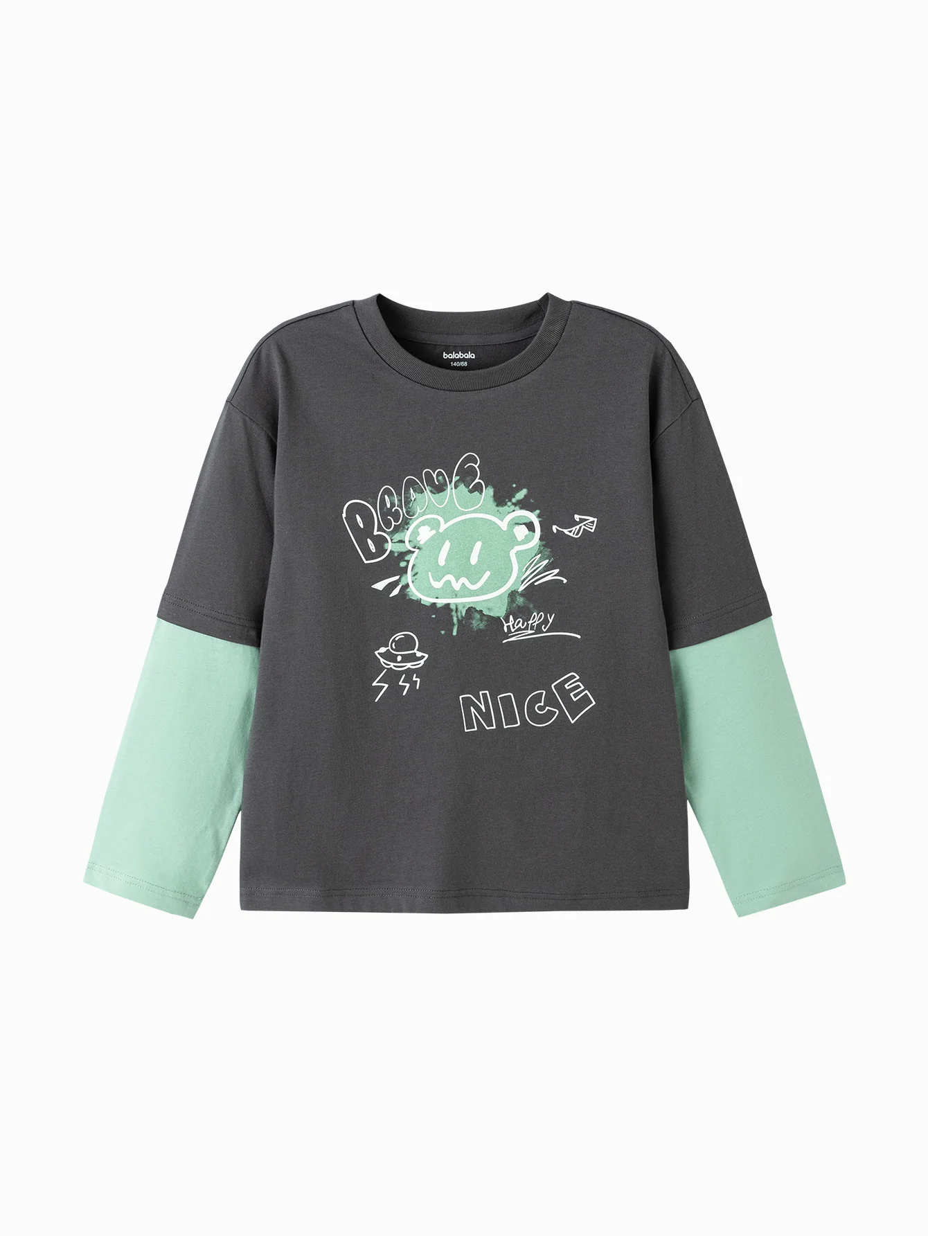 Balabala Kids Boy Long Sleeve T-Shirt - Image 7