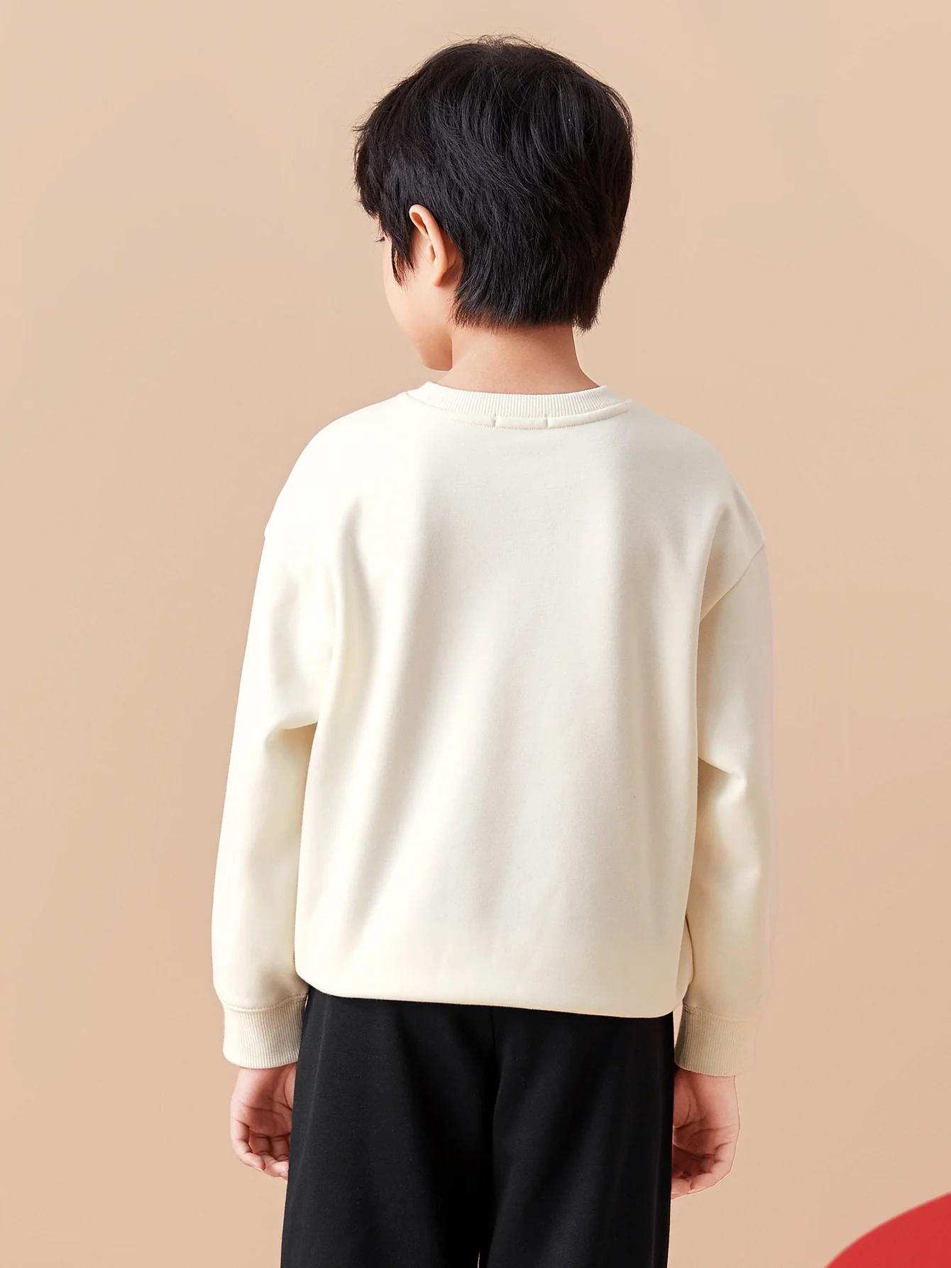 Balabala Kids Boy Transition Knitted Long Sleeve Sweatshirt - Image 3